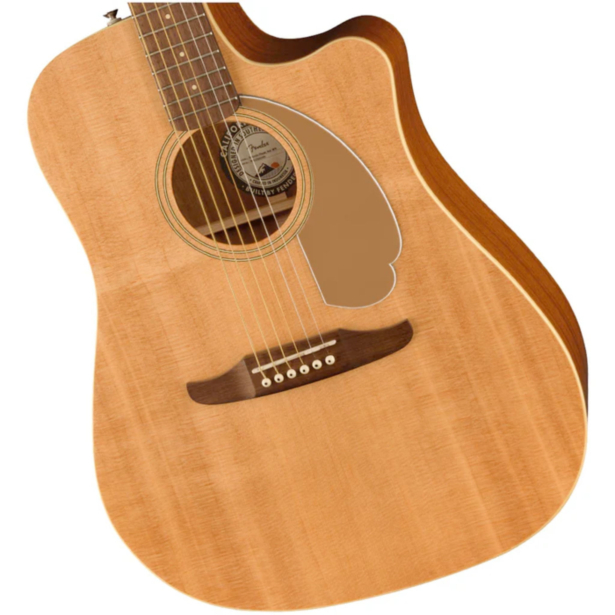 GUITARRA ELECTROACUSTICA FENDER REDONDO PLAYER NATURAL WN