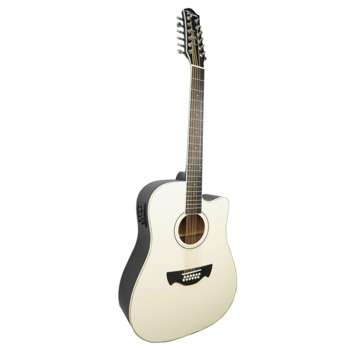GUITARRA ELECTROACUSTICA TAGIMA RIO BRAVO DOCEROLA BLANCA RIO BRAVO-XII-EQ OWHS