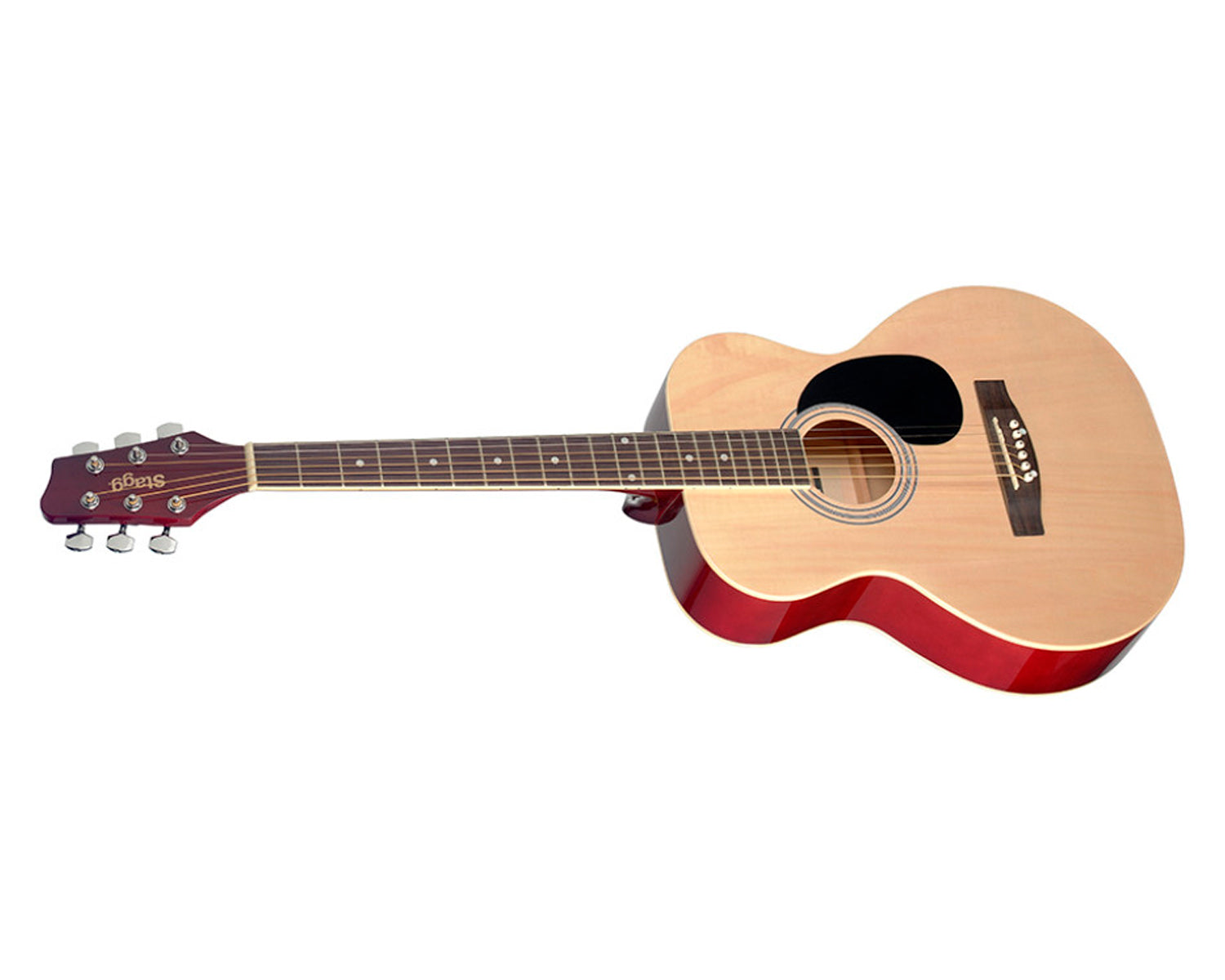 Guitarra Acústica Stagg SA20A-NAT Auditorium Basswood Natural