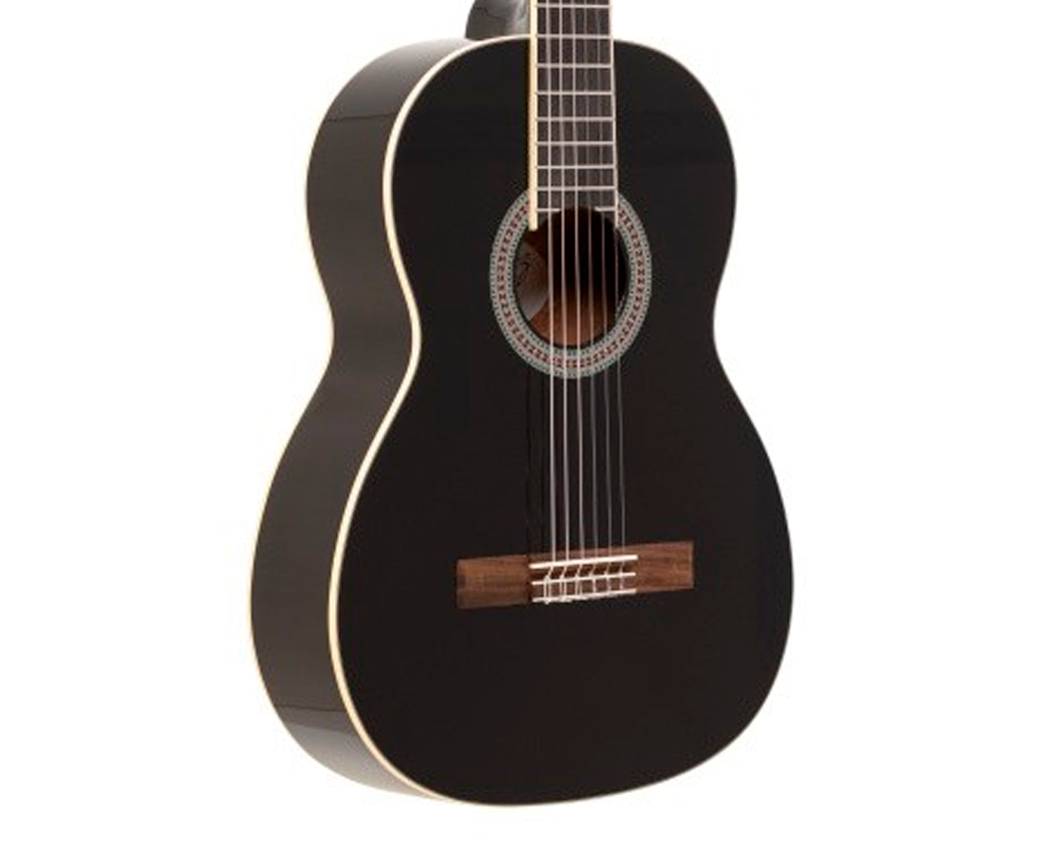 Guitarra Clásica Angel Lopez Alicante SM BK Spruce High Gloss