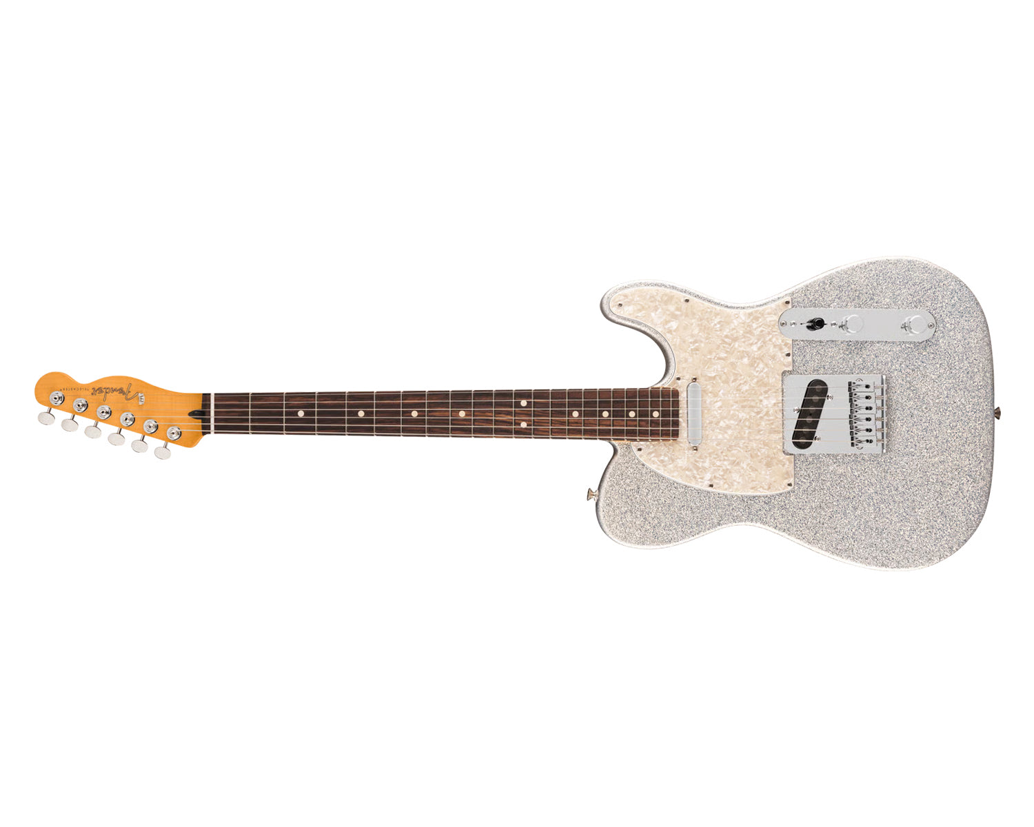 Guitarra Eléctrica Fender 75th Anniversary Player II Sparkle Telecaster Diamond Dust Sparkle con Diapasón de Rosewood
