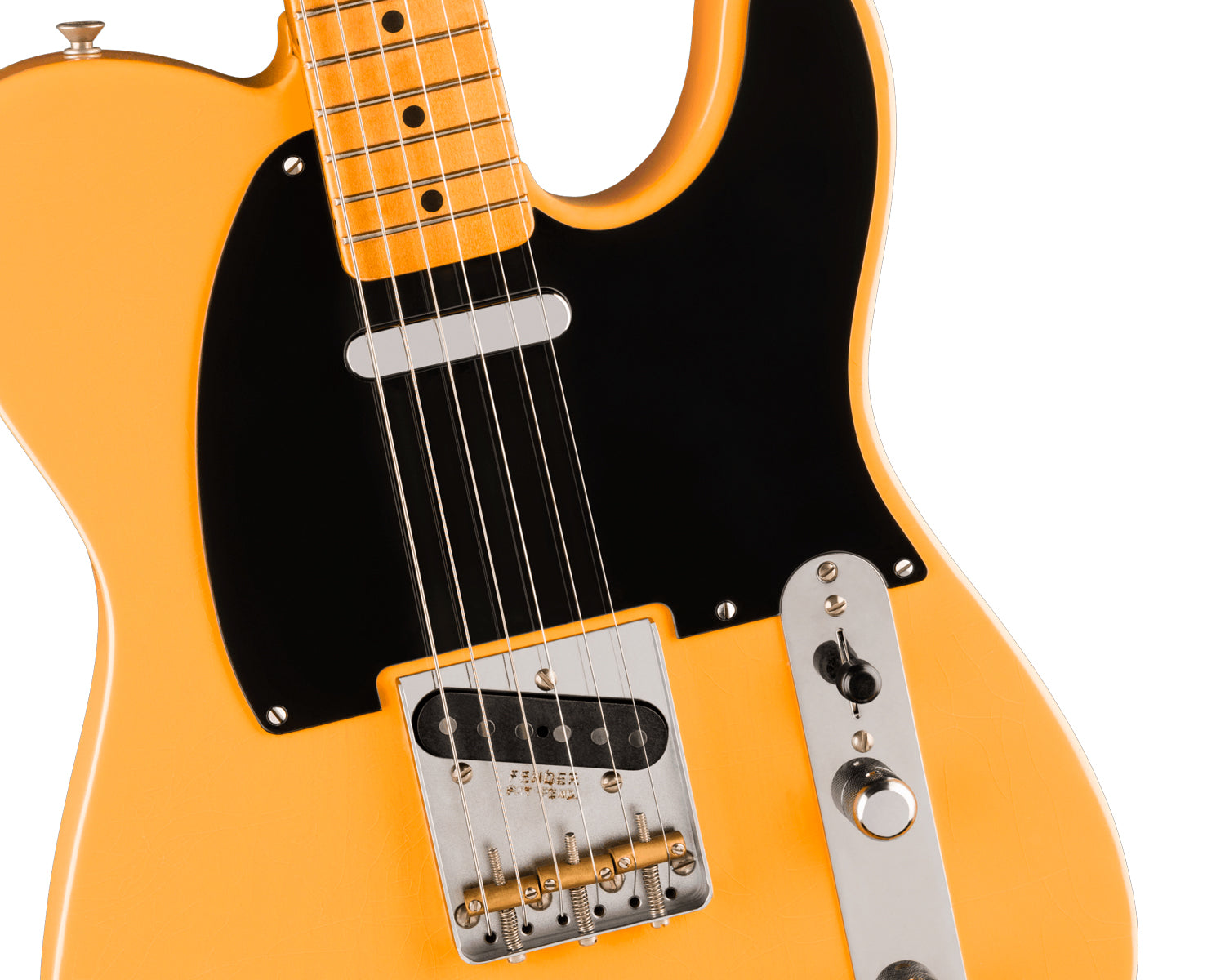 Guitarra Electrica Fender Telecaster 1951 Vintera Road Worn 75º Aniversario Butterscotch Blonde