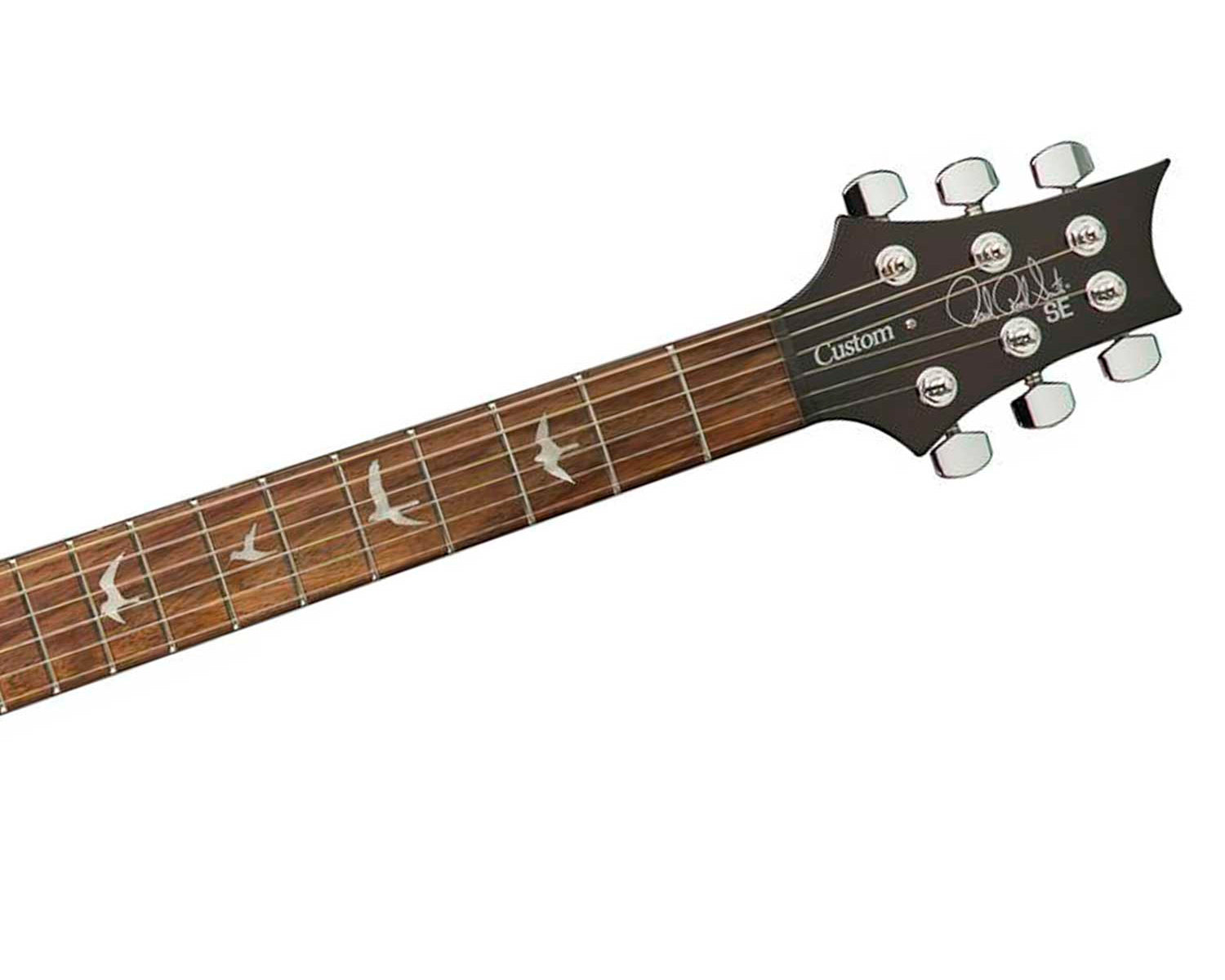 Guitarra Eléctrica PRS SE Custom 24 Black Gold Sunburst con Gig Bag