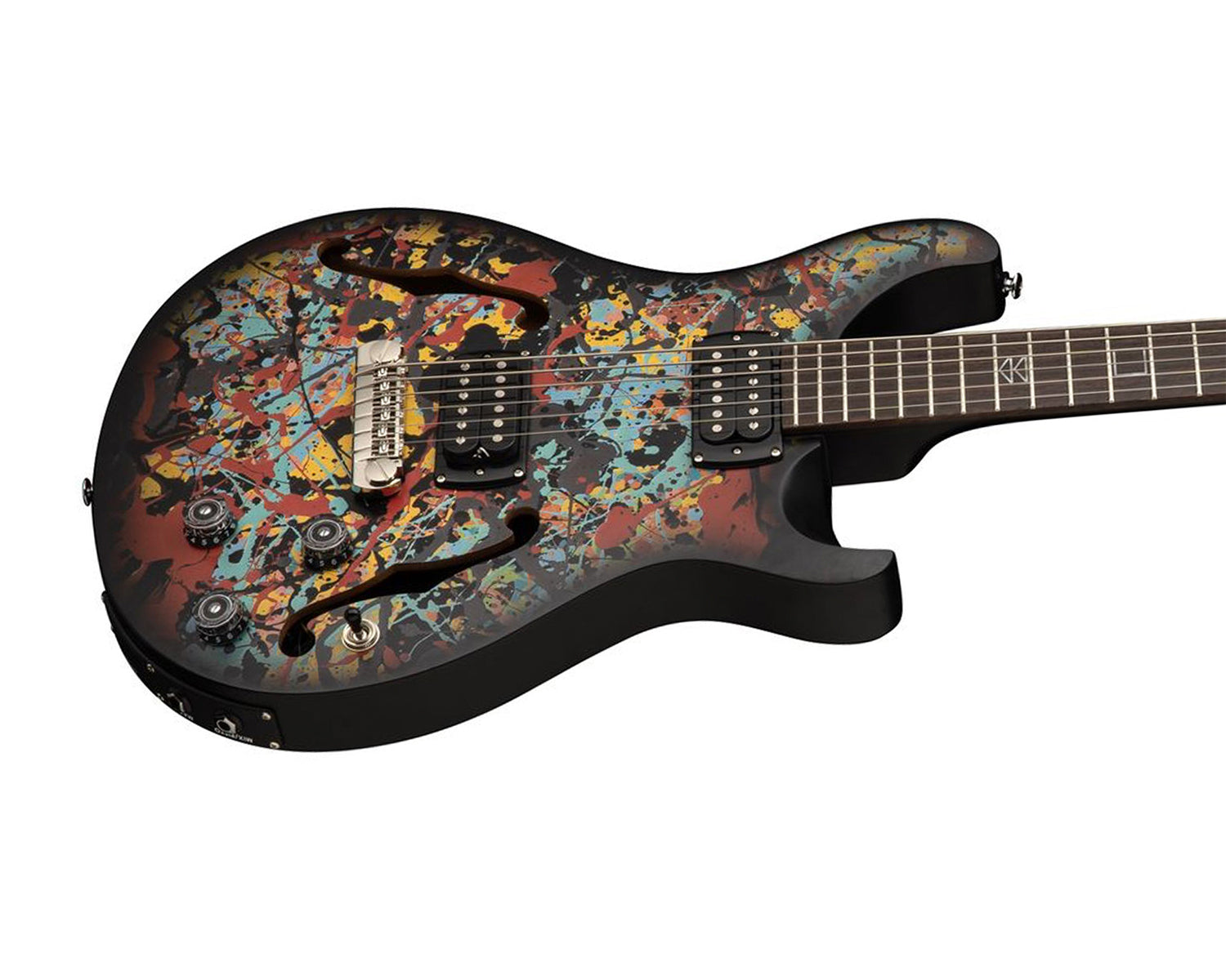 Guitarra Eléctrica PRS SE Ed Sheeran Cosmic Splash Hollowbody I Baritone Piezo Edición Limitada Cosmic Splash