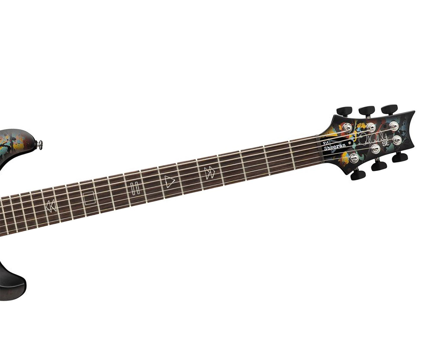 Guitarra Eléctrica PRS SE Ed Sheeran Cosmic Splash Hollowbody I Baritone Piezo Edición Limitada Cosmic Splash