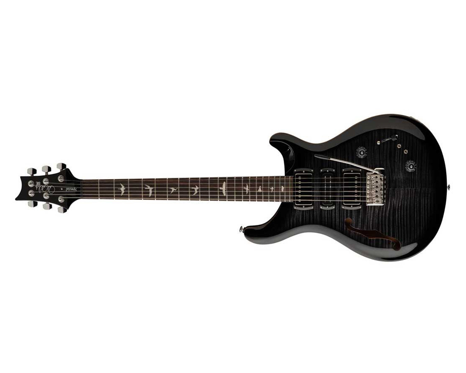 Guitarra Eléctrica PRS SE Special Semi-Hollow Charcoal Burst