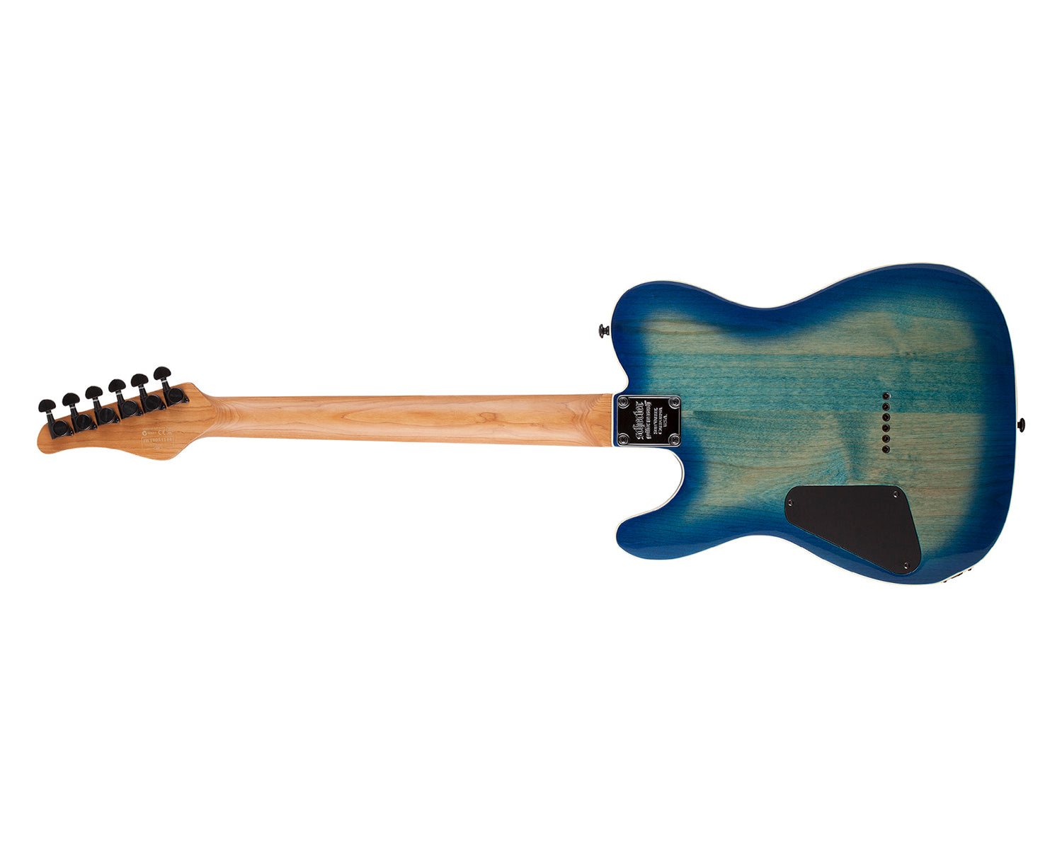 Guitarra Eléctrica Schecter PT Pro Maple Trans Blue Burst