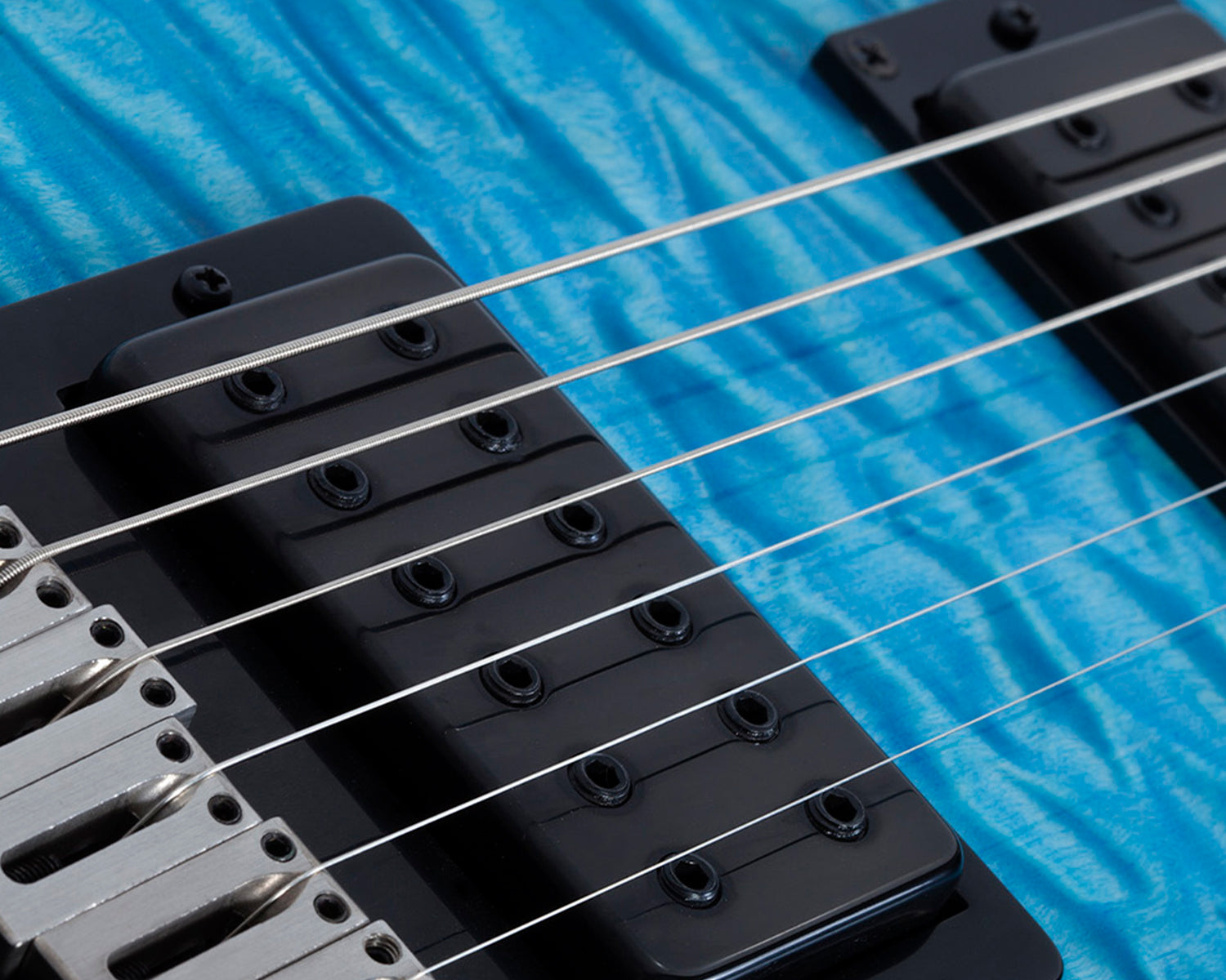Guitarra Eléctrica Schecter PT Pro Maple Trans Blue Burst