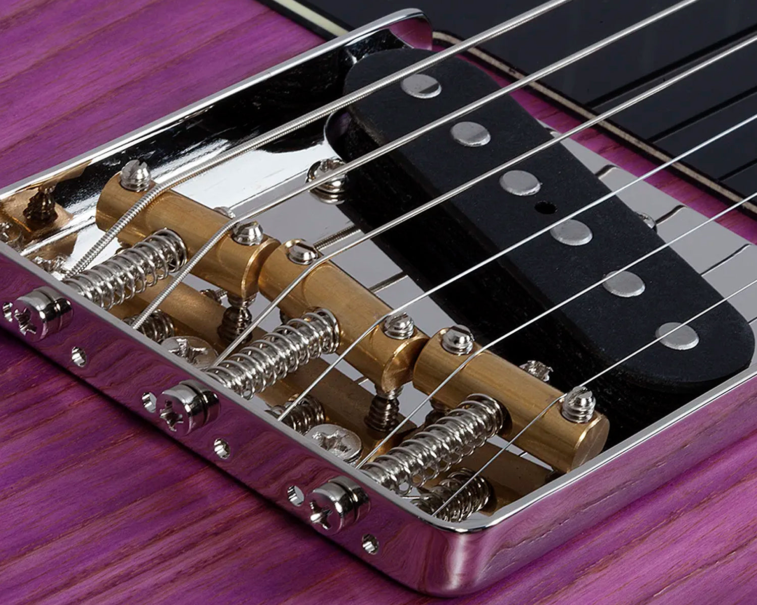 Guitarra Eléctrica Schecter PT Special Purple Burst Pearl