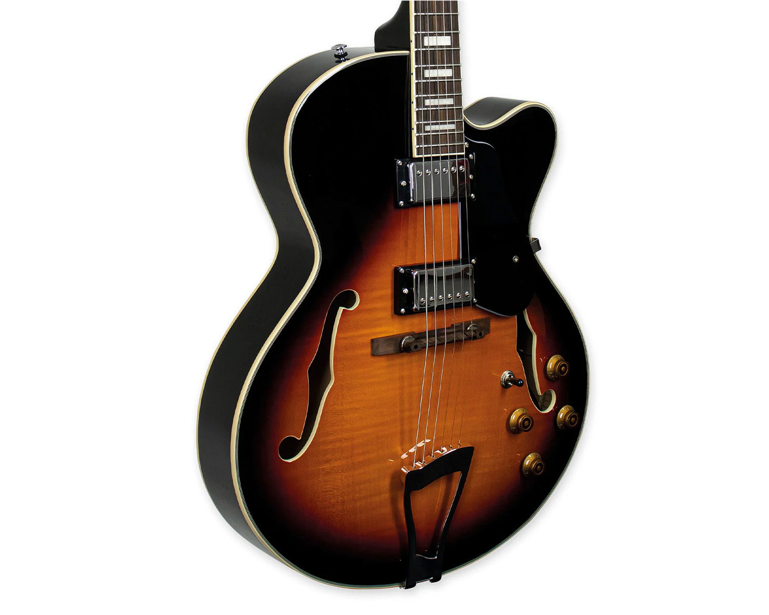 Guitarra Eléctrica Semihueca Tagima Jazz 1900 Vintage Sunburst
