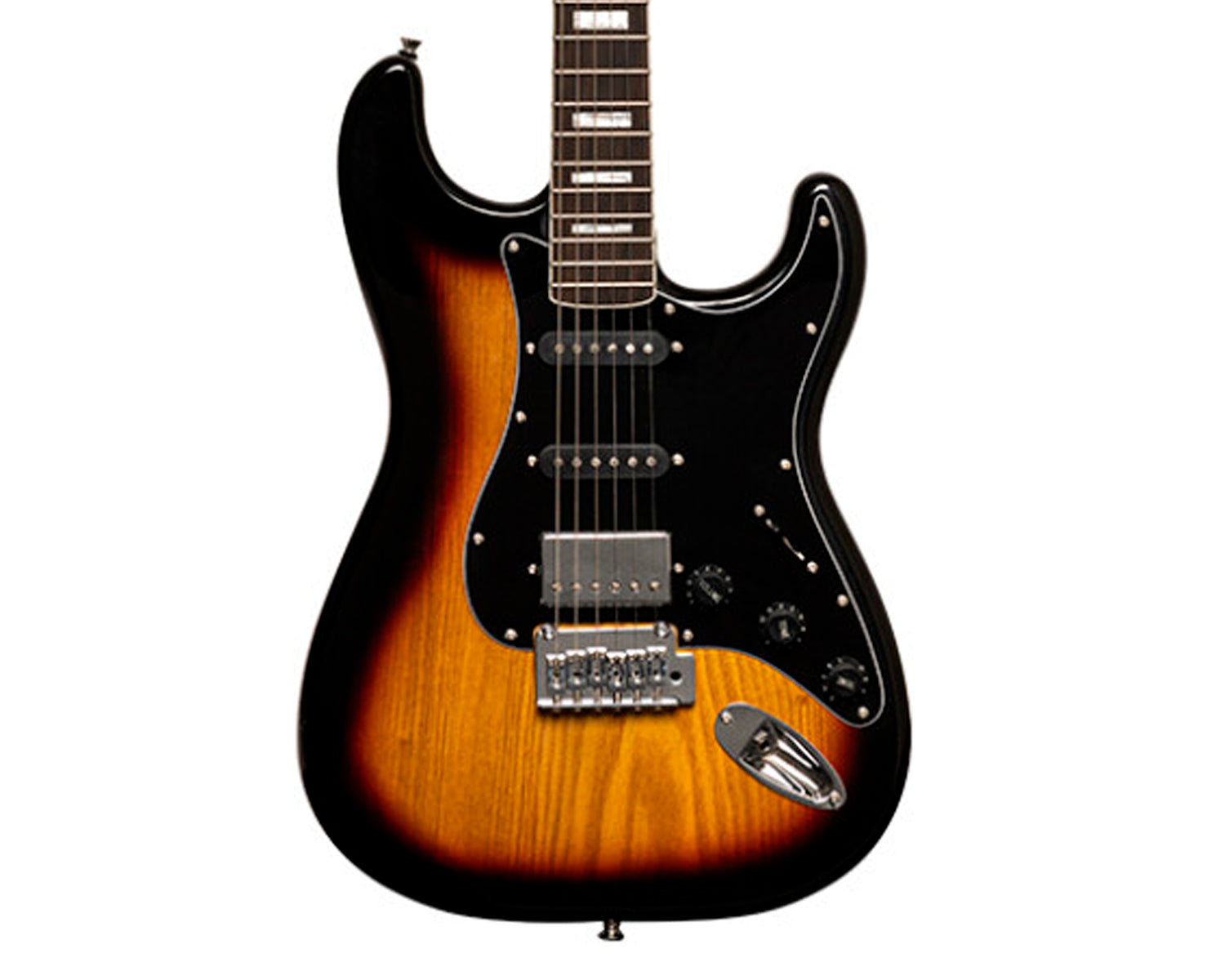 Guitarra Eléctrica Stagg SES60SNB Tipo Stratocaster Sunburst