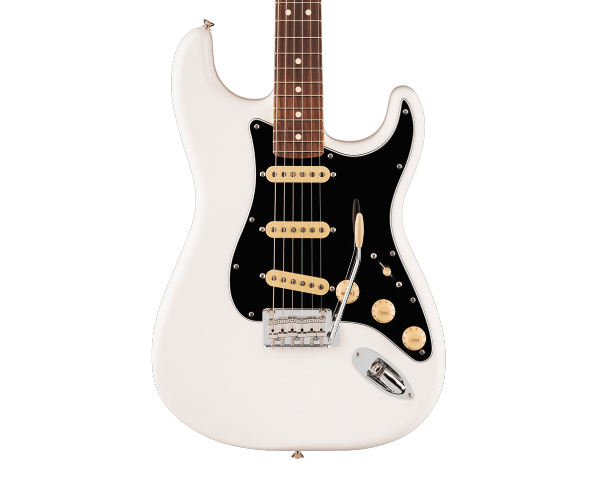 Guitarra Electrica Stratocaster Fender Player II  Polar White con diapasón de palisandro