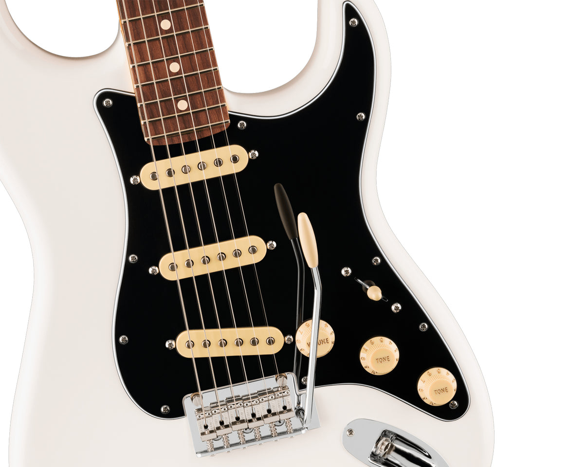 Guitarra Electrica Stratocaster Fender Player II  Polar White con diapasón de palisandro