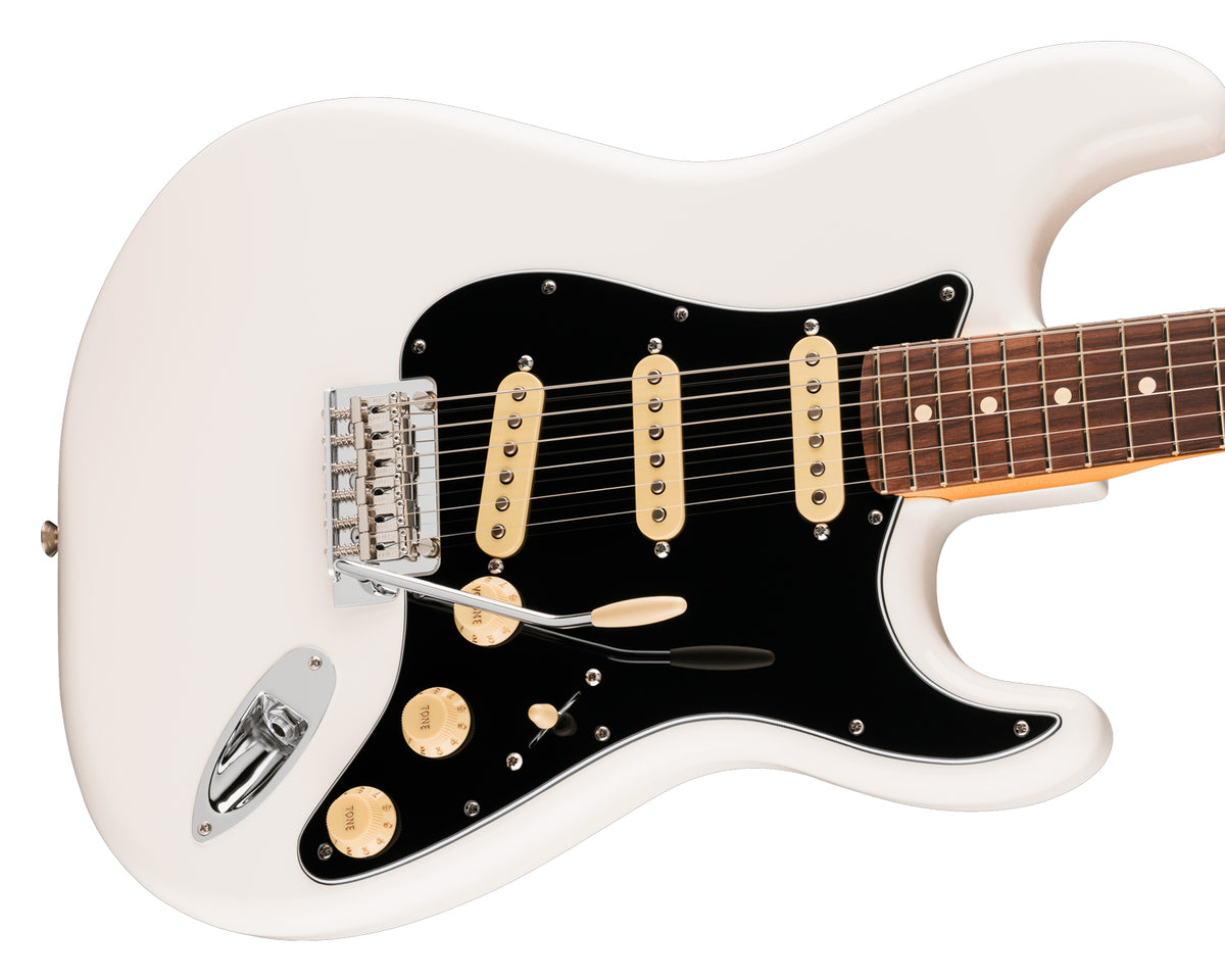 Guitarra Electrica Stratocaster Fender Player II  Polar White con diapasón de palisandro