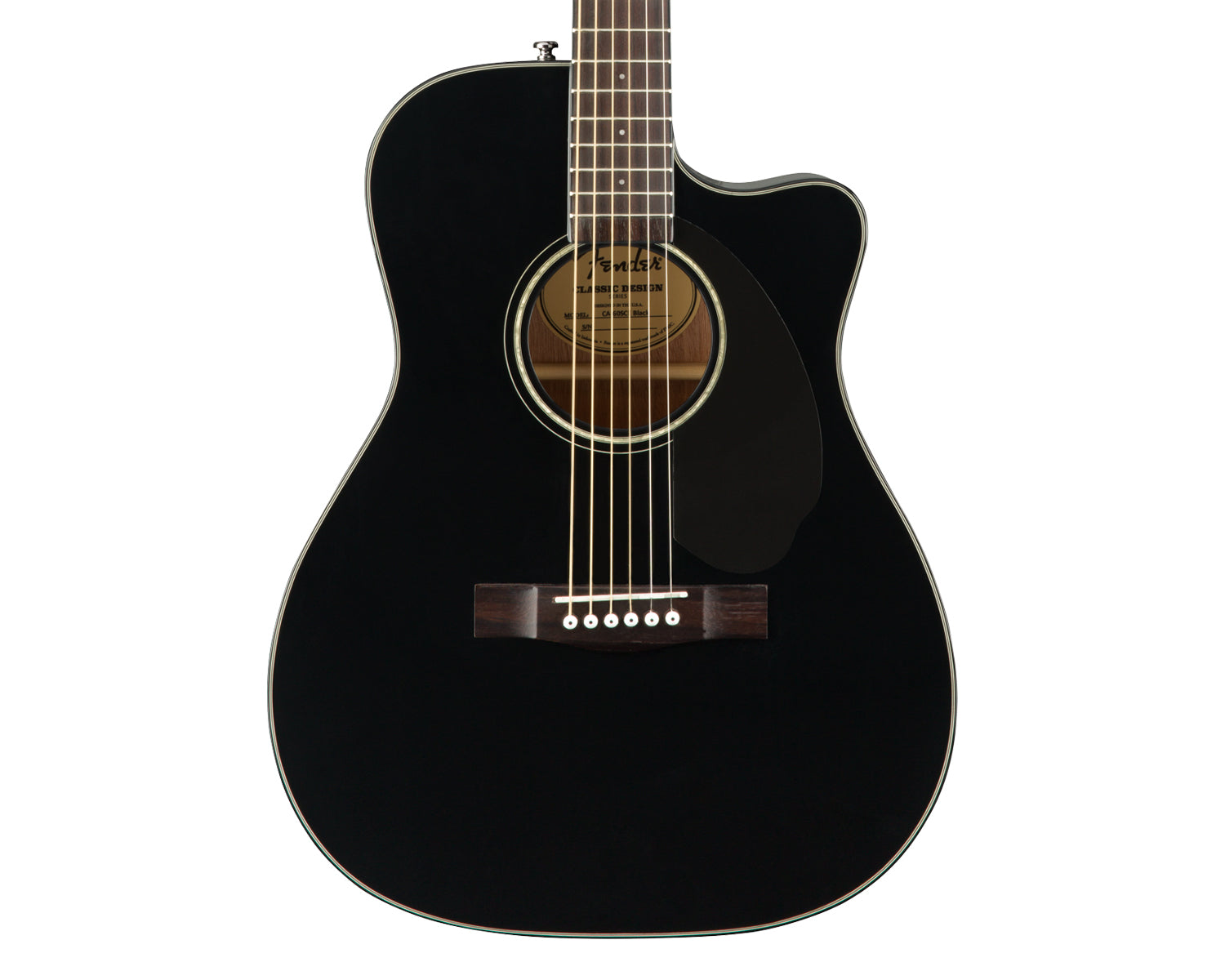 Guitarra Electroacustica Fender CC-60SCE Black