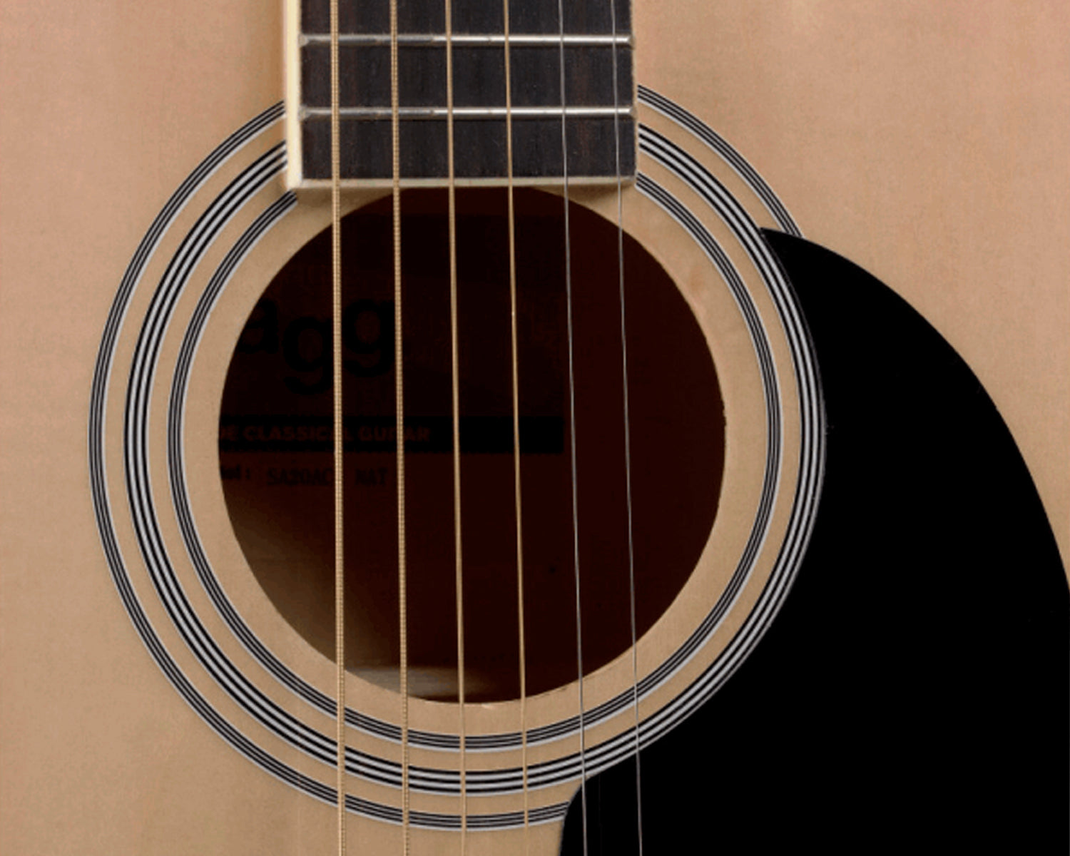Guitarra Electroacústica Stagg SA20ACE NAT Auditorium Basswood Natural