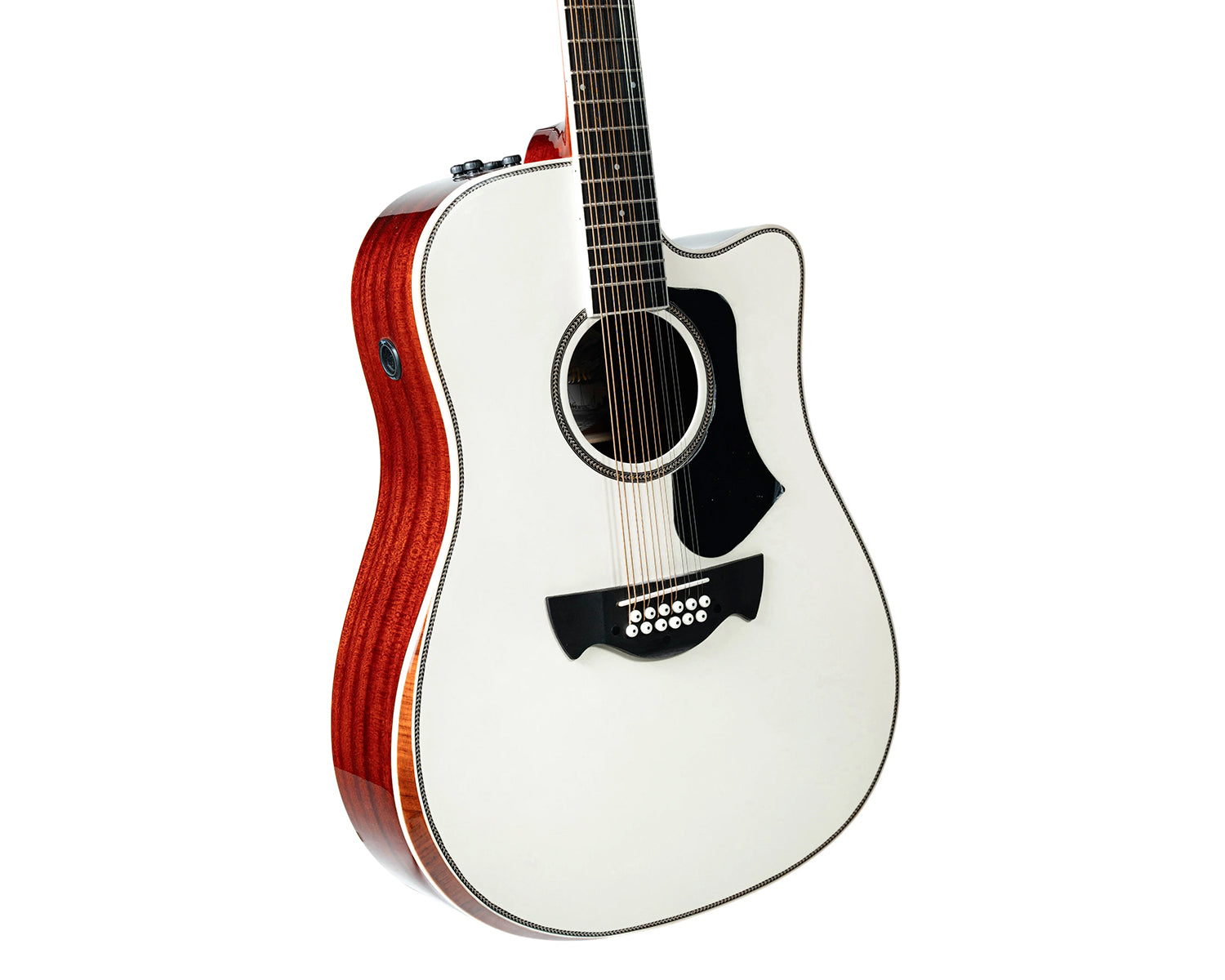 Guitarra Electroacústica de 12 Cuerdas Tagima Sierreña XII EQ White
