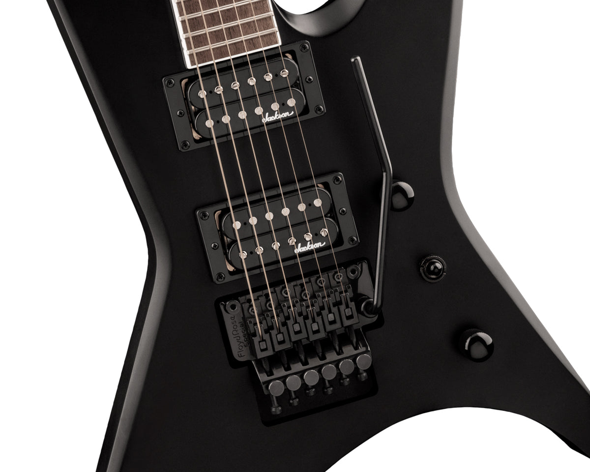 Guitarra eléctrica Jackson X Series Warrior WRX24, Laurel, Satin Black
