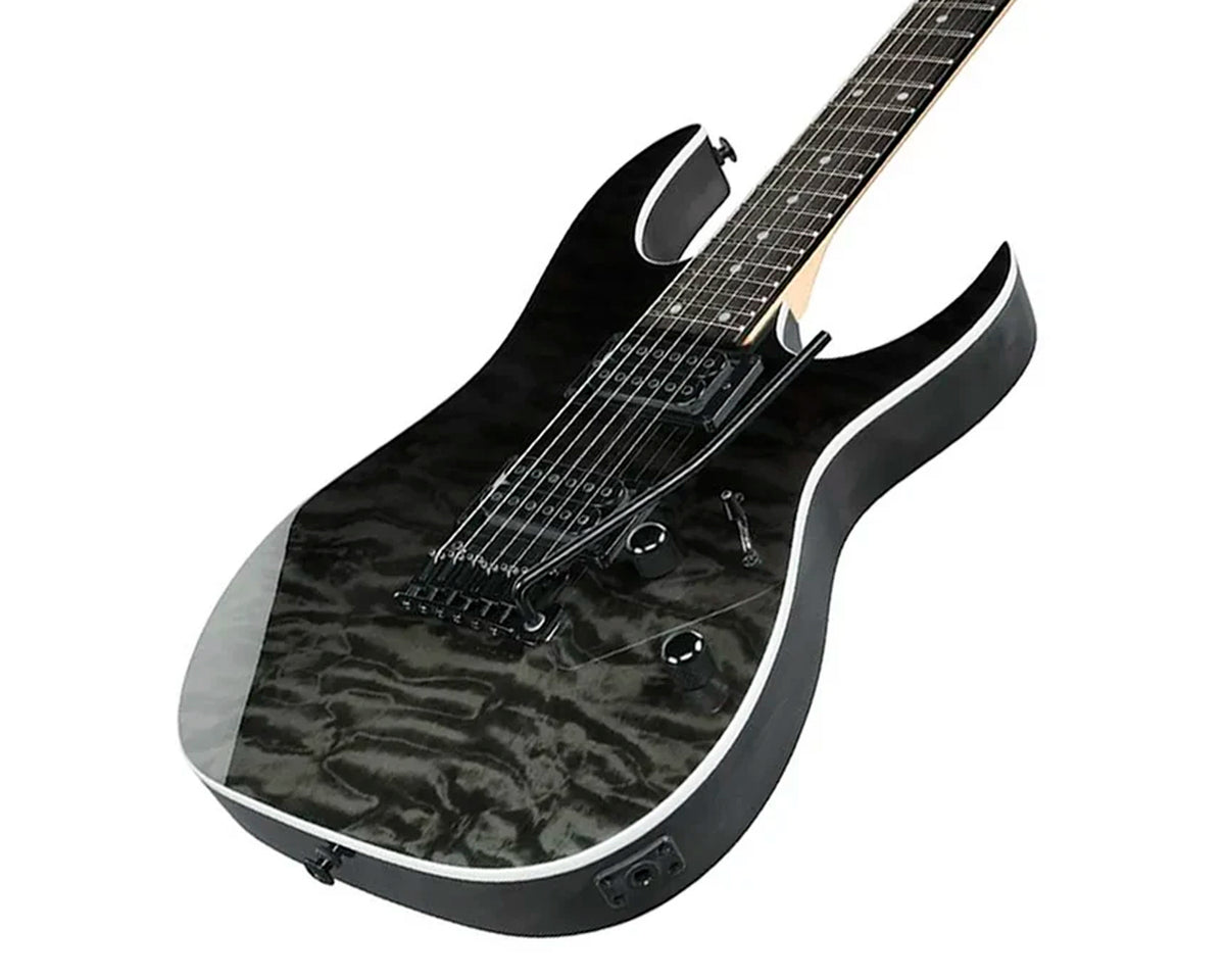 Guitarra eléctrica Ibanez GRG120QASP-BKG negro degradado