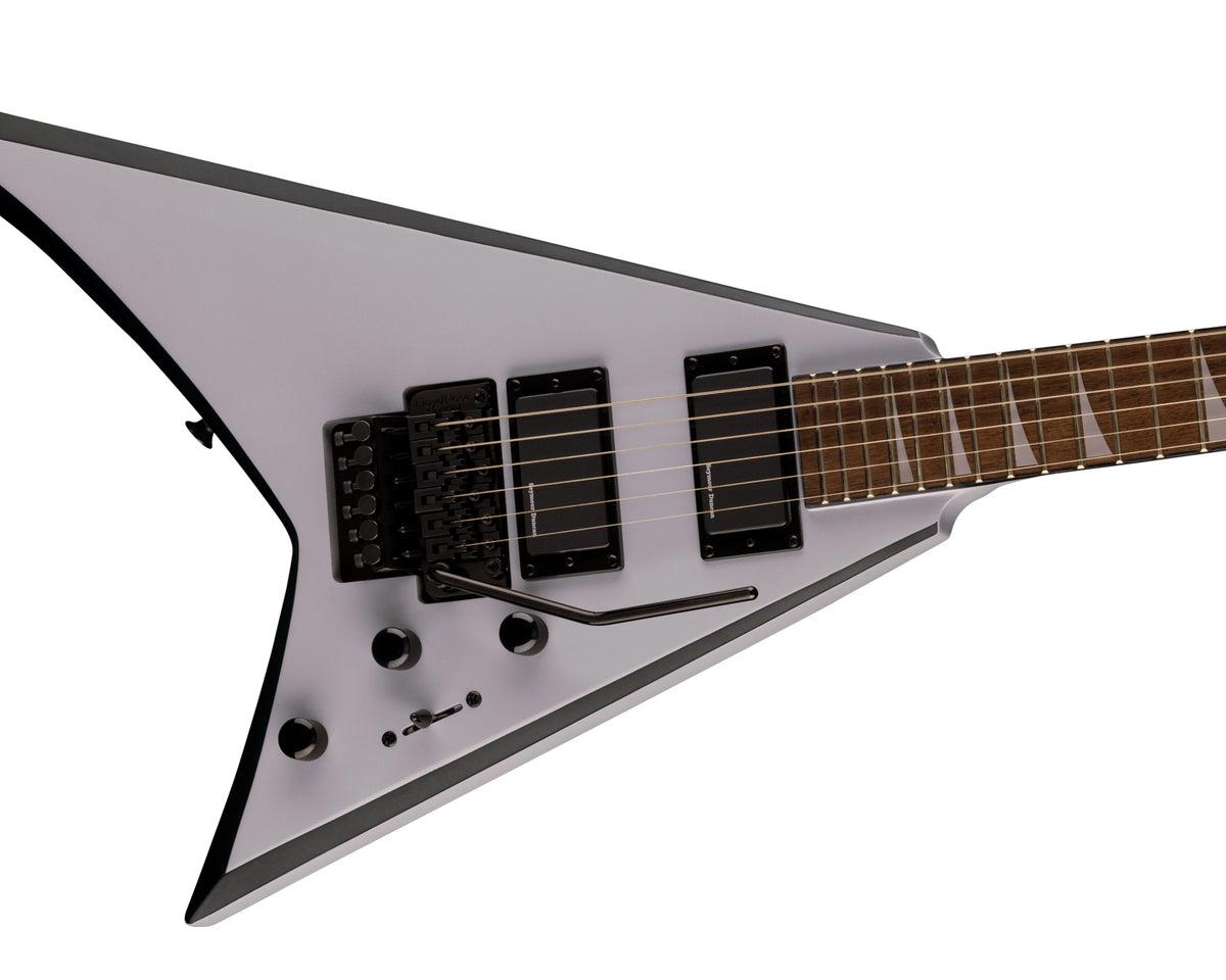 Guitarra eléctrica Jackson X Series Rhoads RRX24, Laurel, Battleship Gray with Black Bevels