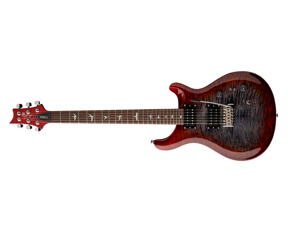Guitarra eléctrica PRS SE Custom 24-08 Charcoal Cherry Burst