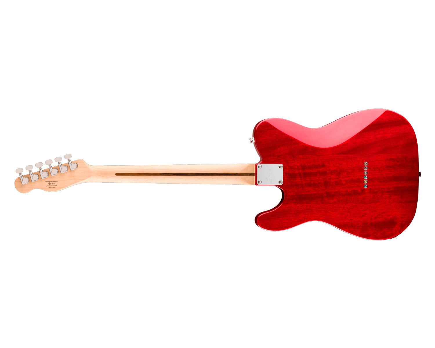 Guitarra eléctrica Squier Telecaster FMT SH Affinity Series Crimson Red Transparent