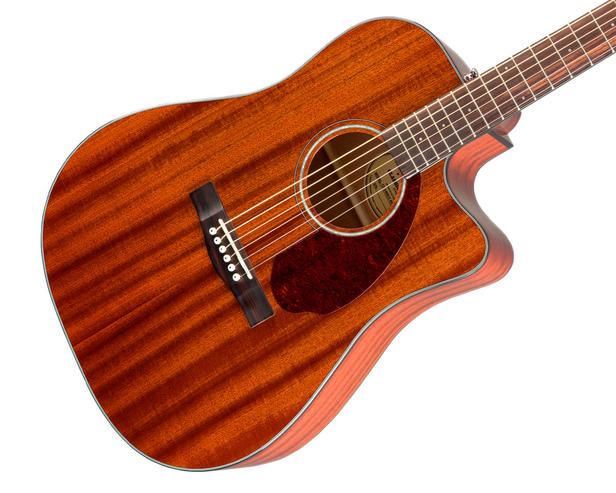 Guitarra electroacústica Fender CD-140SCE All-Mahogany, Walnut, All-Mahogany