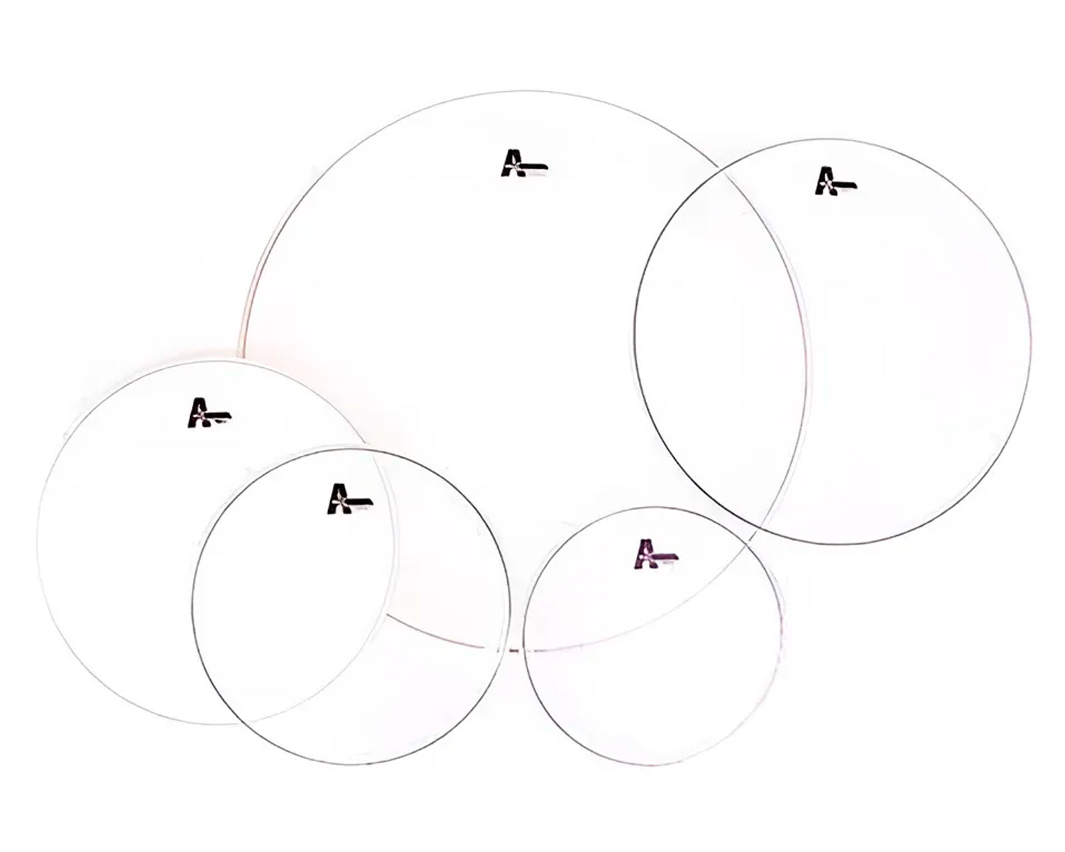 Juego Parches Attack ProFlex 1 Rock 10", 12", 14", 16", 22"