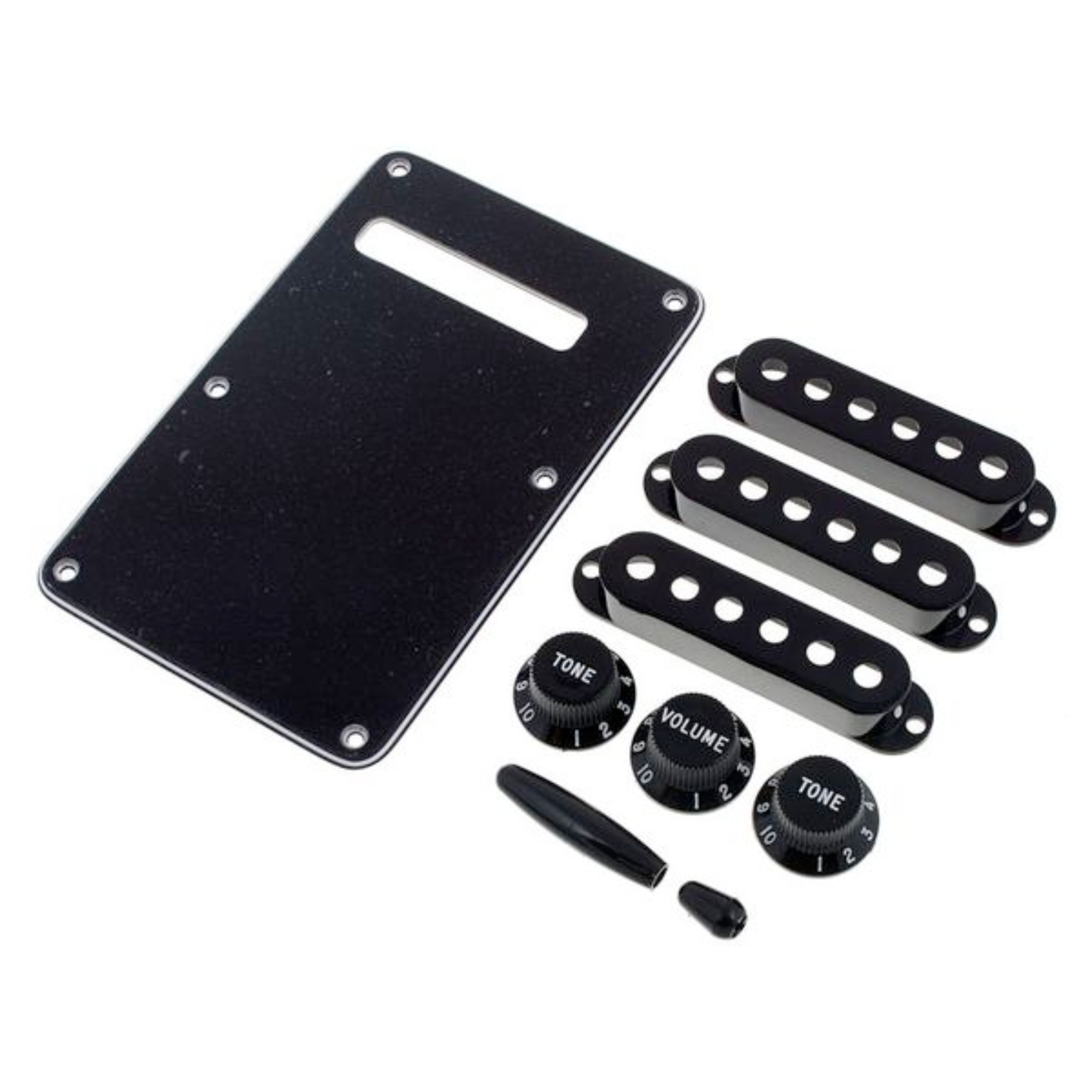 KIT ACCESORIO P/STRAT FENDER BLK