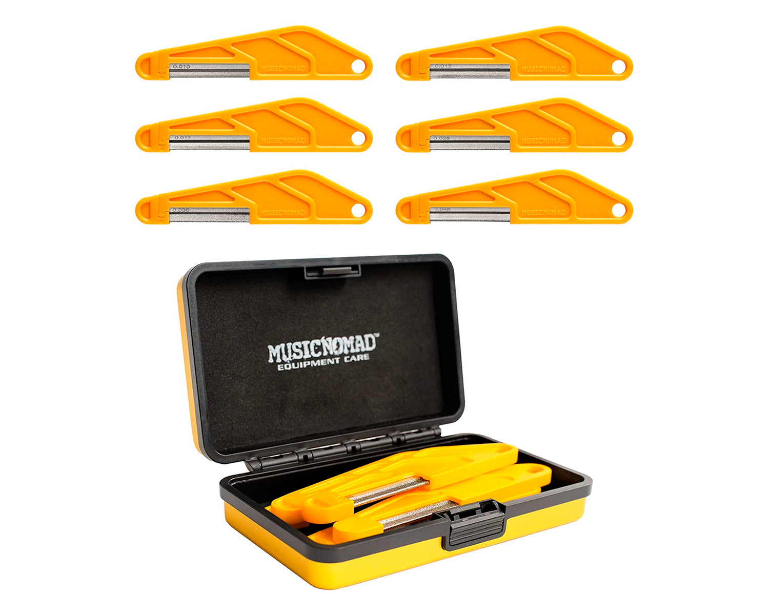 Limas Music Nomad MN668 para trastes Set de 6 Piezas