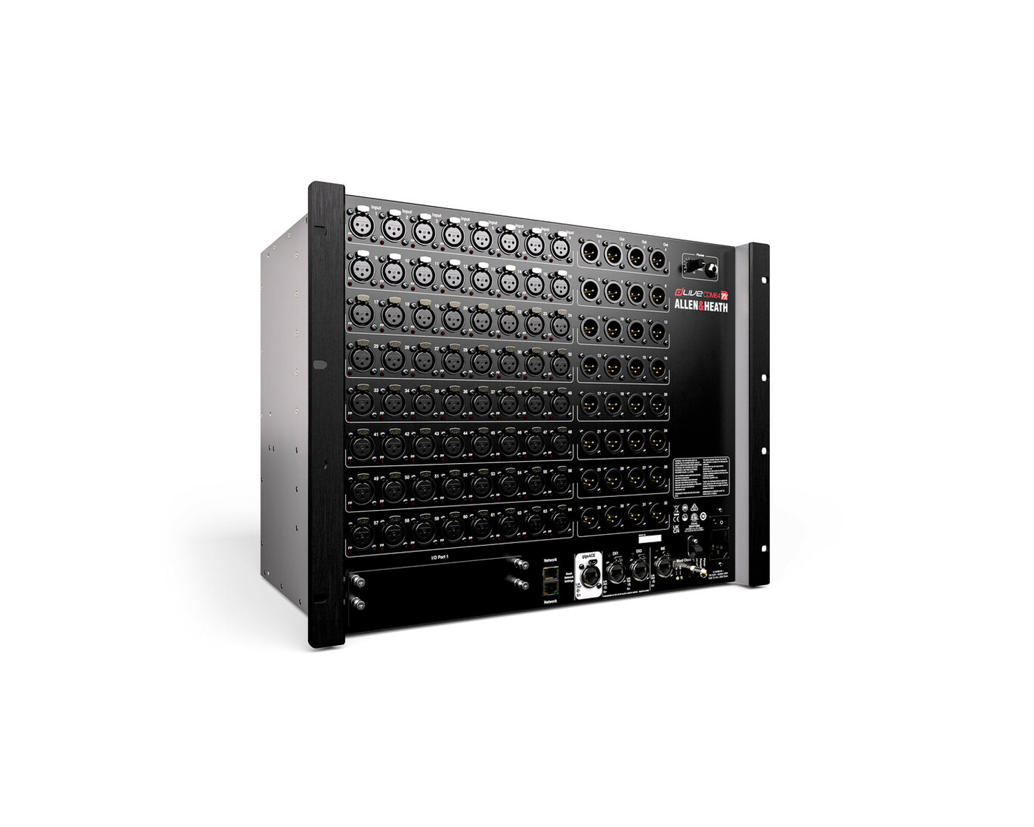 MEZCLADORA ALLEN & HEATH DLIVE-DM64U MixRack para sistema dLive con 64 entradas