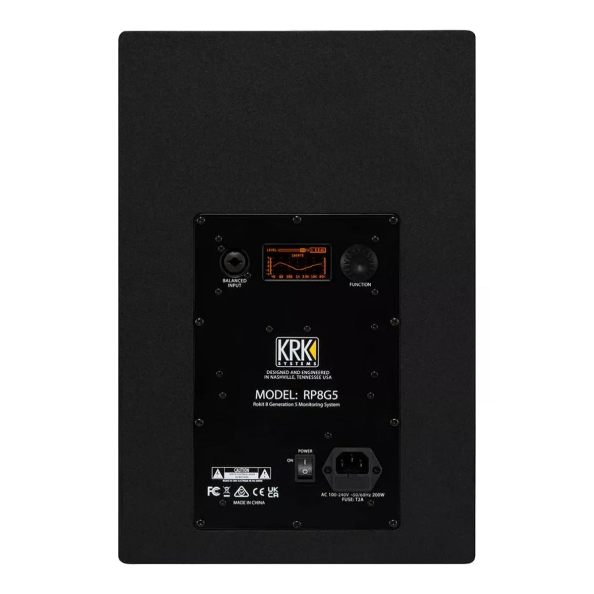 MONITOR CERCANO DE ESTUDIO BIAMPLIFICADO KRK ROKIT 8