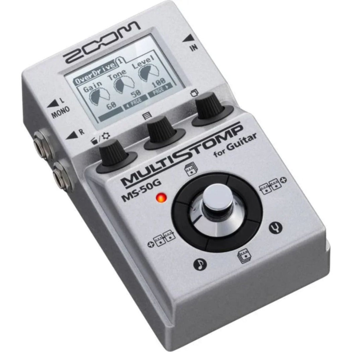 PEDAL DE EFECTOS ZOOM MULTISTOMP GUITAR