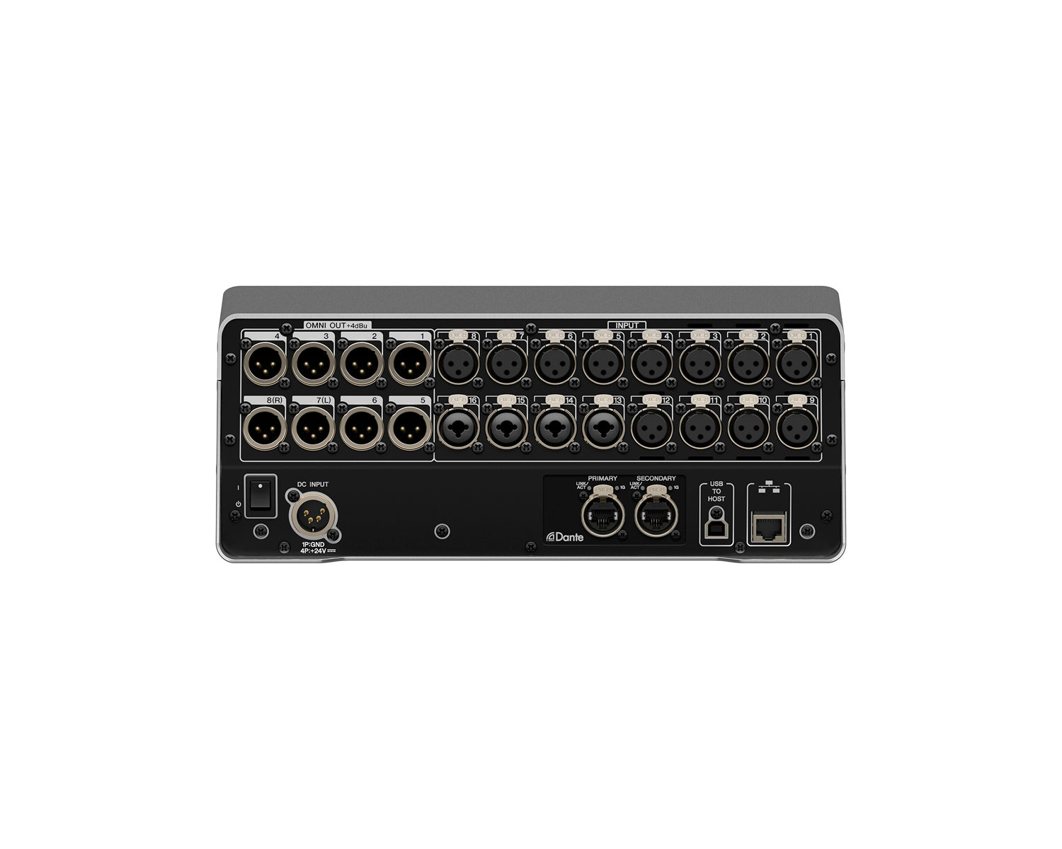 Mezcladora Digital Yamaha DM3 Con Puertos Dante