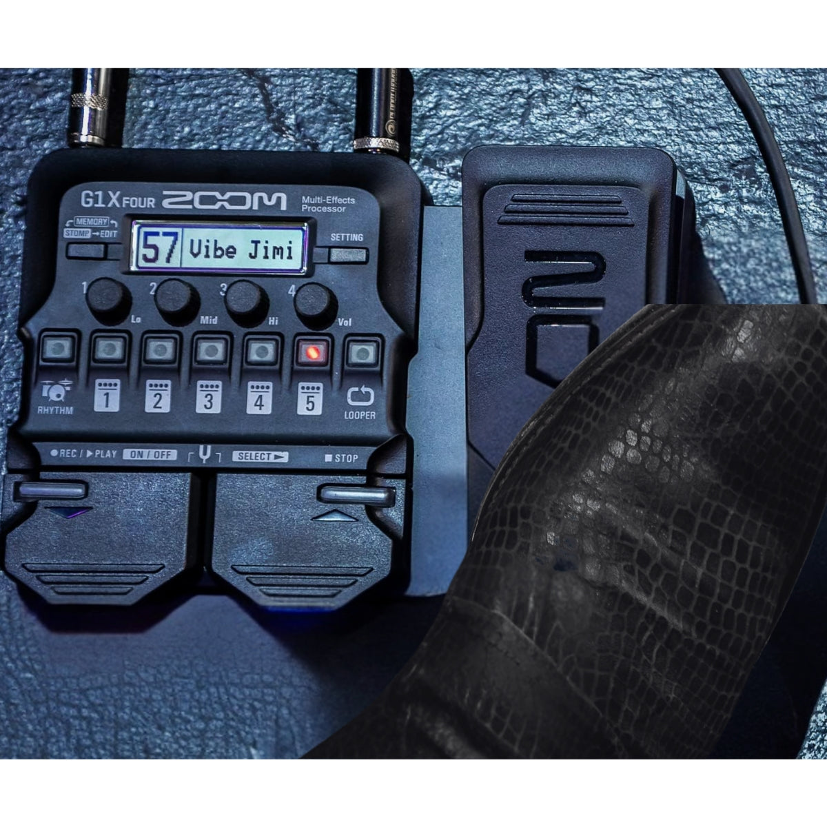 PEDALERA ZOOM MULTIEFECTOS ZG1XFOUR
