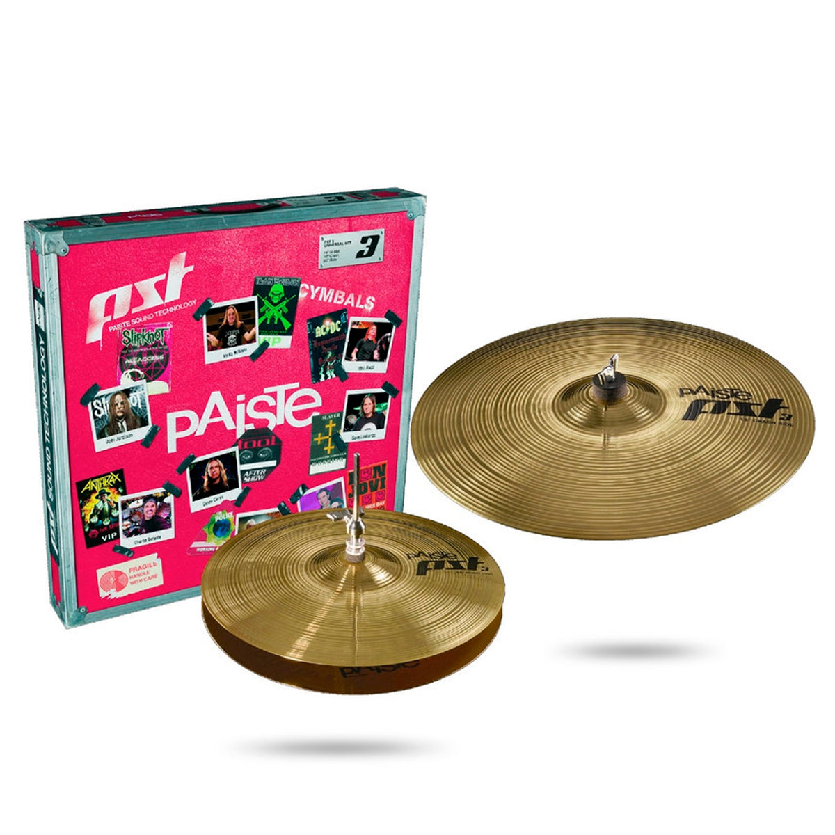 PAQUETE DE PLATILLOS PAISTE PST3 14/18