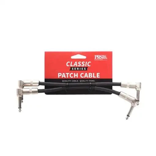 PRS 6 INCH (2) CLASSIC PATCH CABLE BLACK