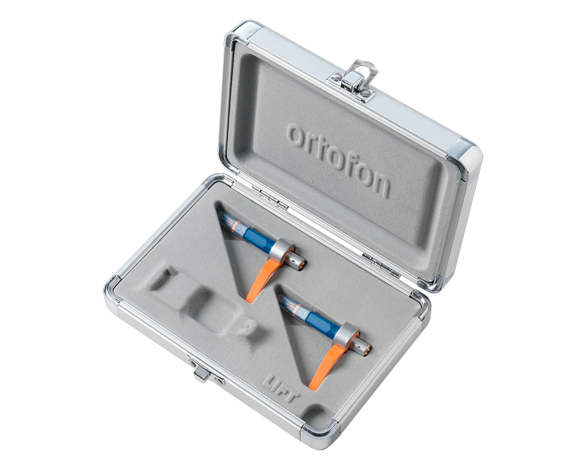 Par de cartuchos con aguja Ortofon Concorde MKII DJ con estuche