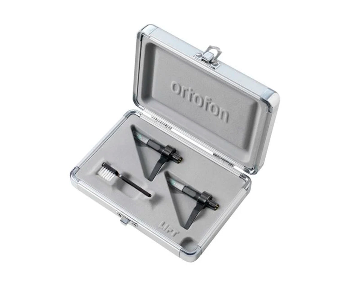 Par de cartuchos con aguja Ortofon Concorde MKII MIX con estuche