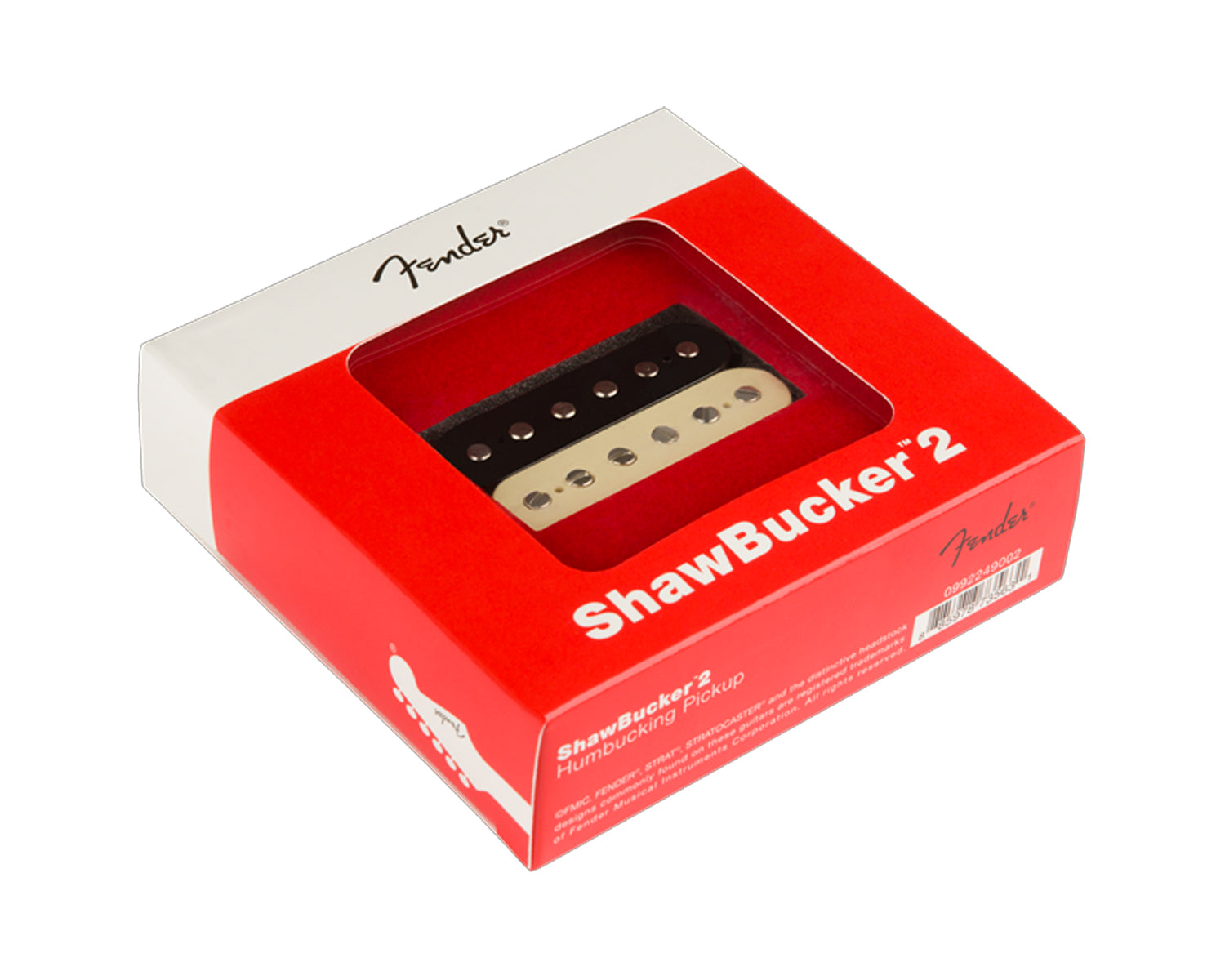Pastillas Fender ShawBucker Humbucking 2 Pickup Zebra