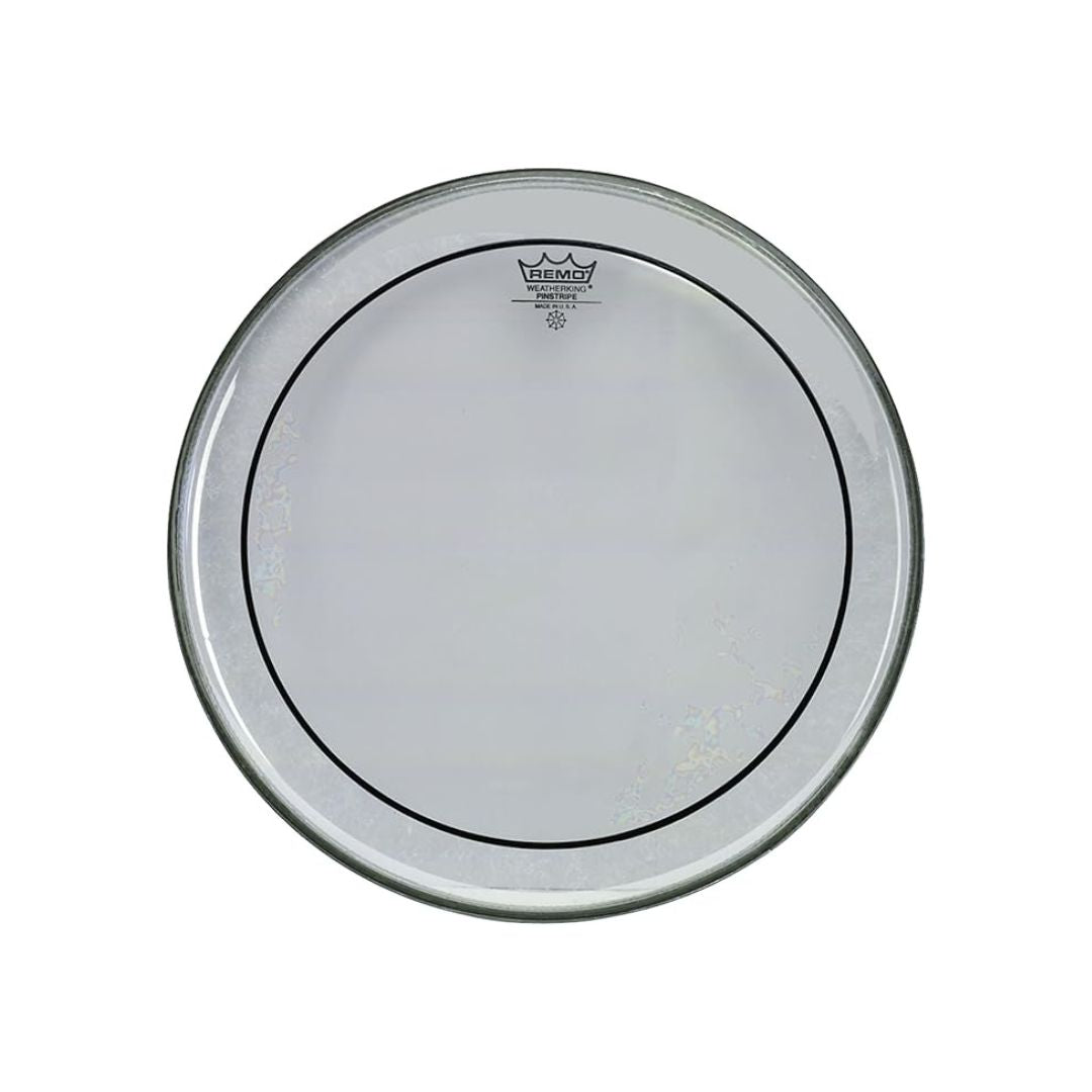 PARCHE REMO PINSTRIPE 16" TRANSPARENTE PS-0316-00