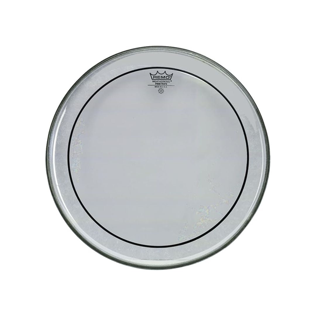 PARCHE REMO PINSTRIPE 14" TRANSPARENTE PS-0314-00