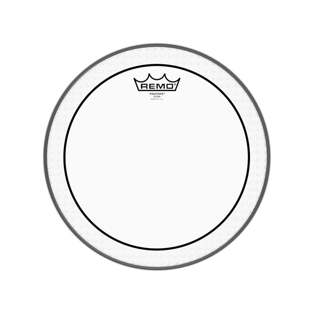 PARCHE REMO PINSTRIPE 12" TRANSPARENTE PS-0312-00