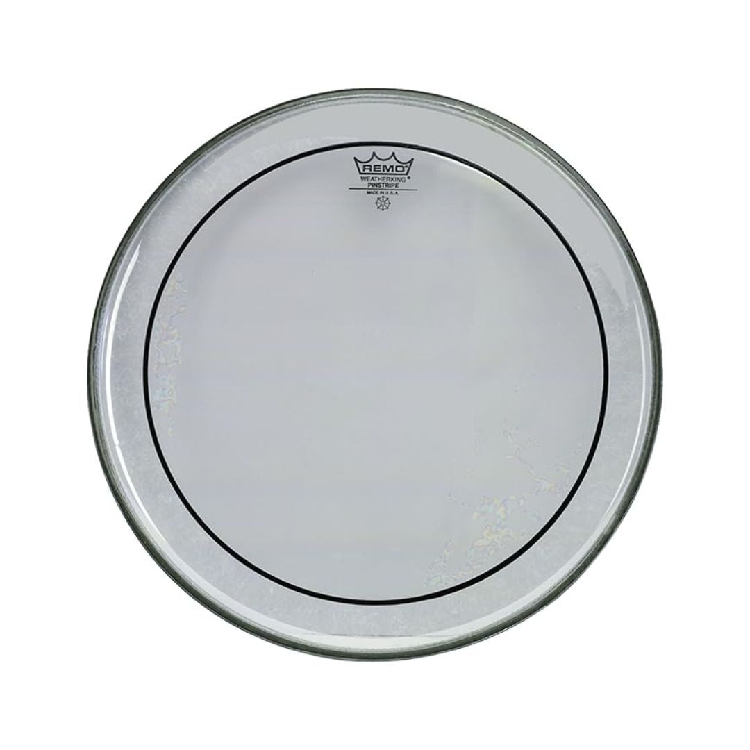 PARCHE REMO PINSTRIPE 10" TRANSPARENTE PS-0310-00