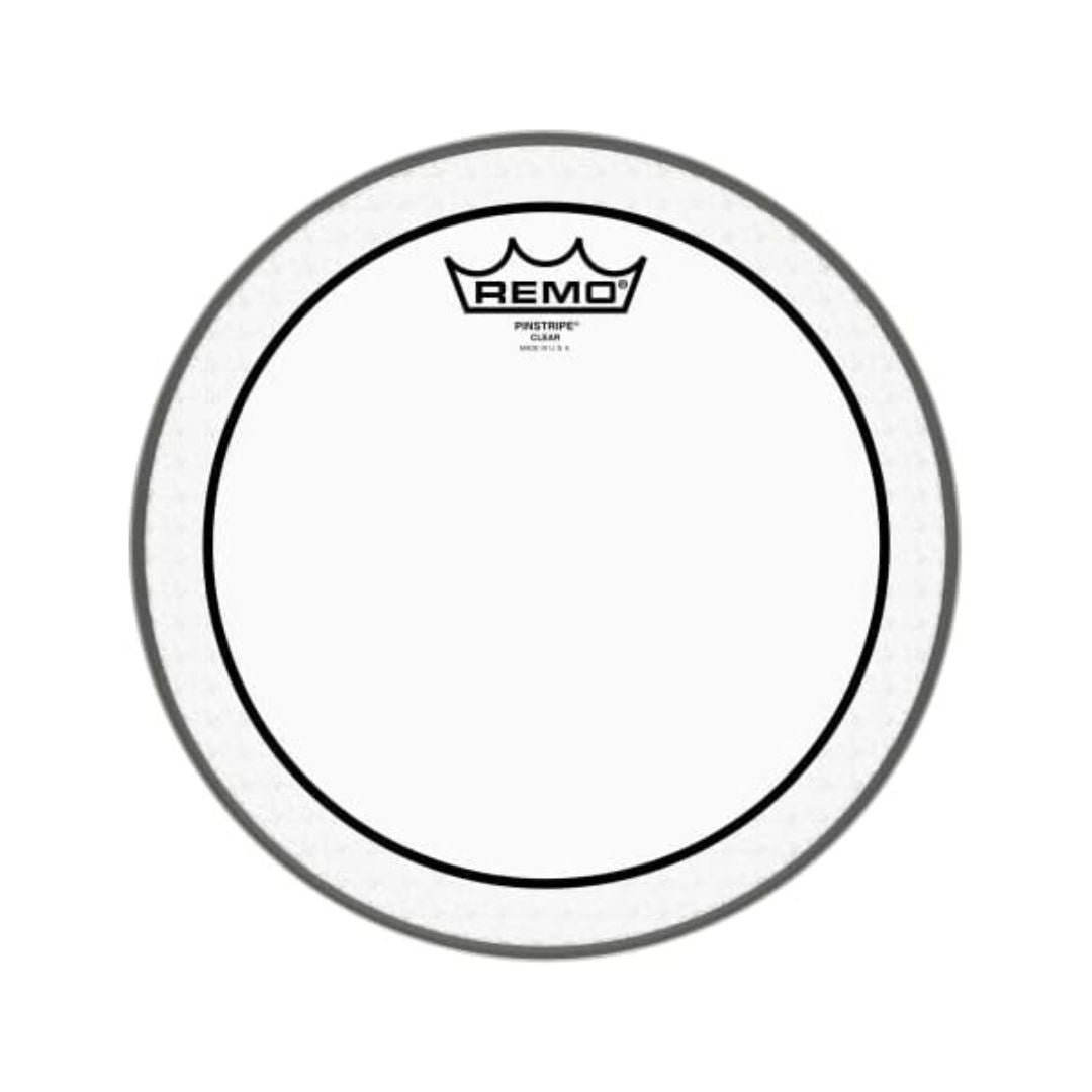 PARCHE REMO PINSTRIPE 10" TRANSPARENTE PS-0310-00