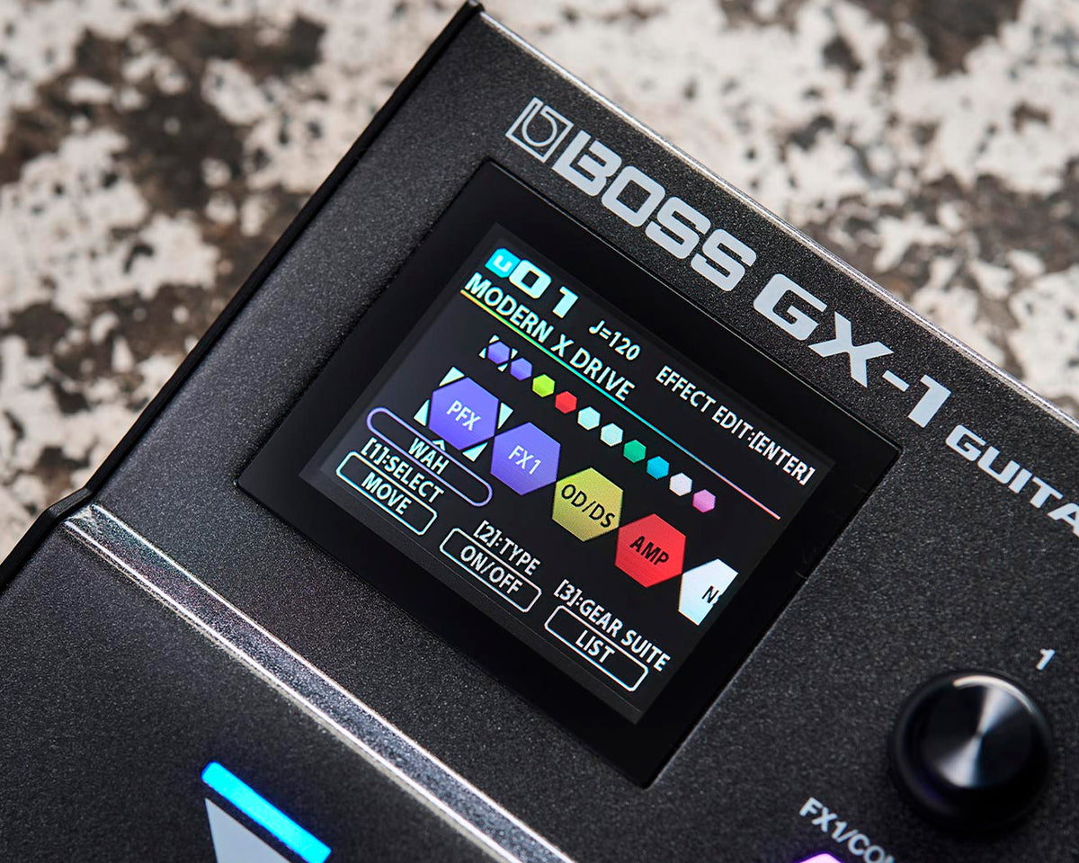 Procesador de efectos de guitarra BOSS GX-1