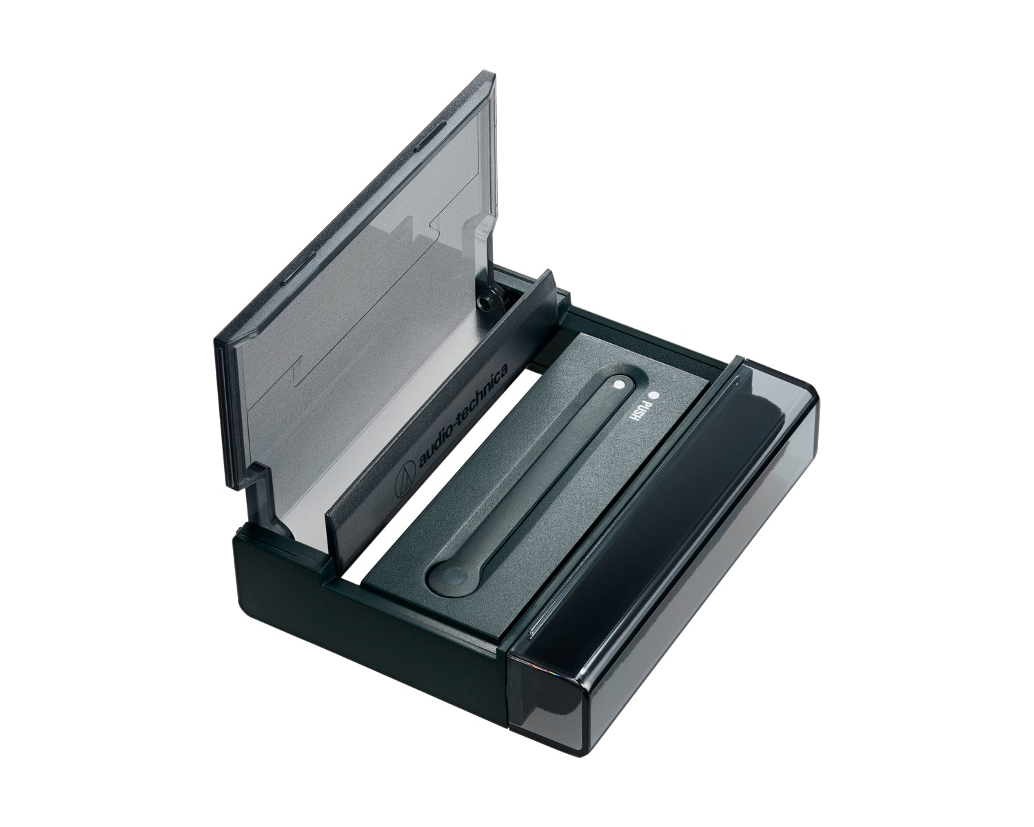 Sistema de Limpieza para Discos de Vinilo y Aguja de Tornamesa con Soporte para Portadas Audio-Technica AT6028