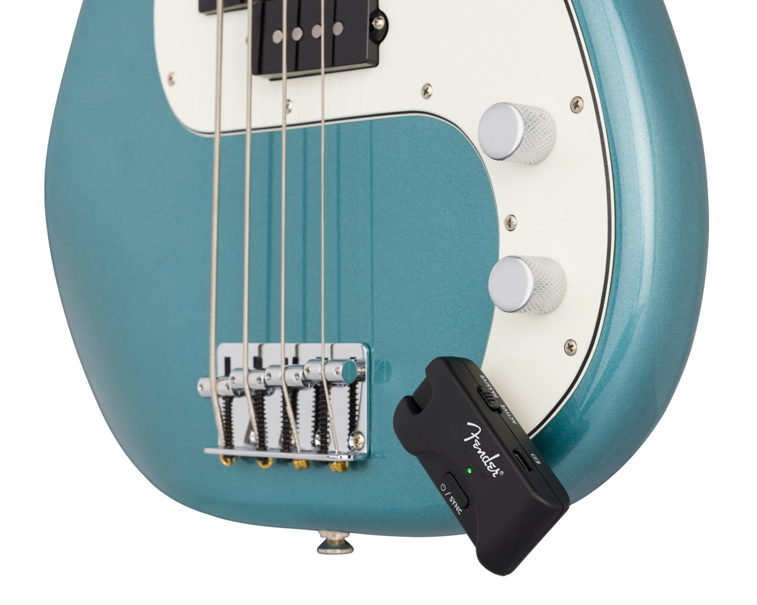 Sistema inalámbrico Fender Telepath Wireless System Mystic Ice Blue and Black