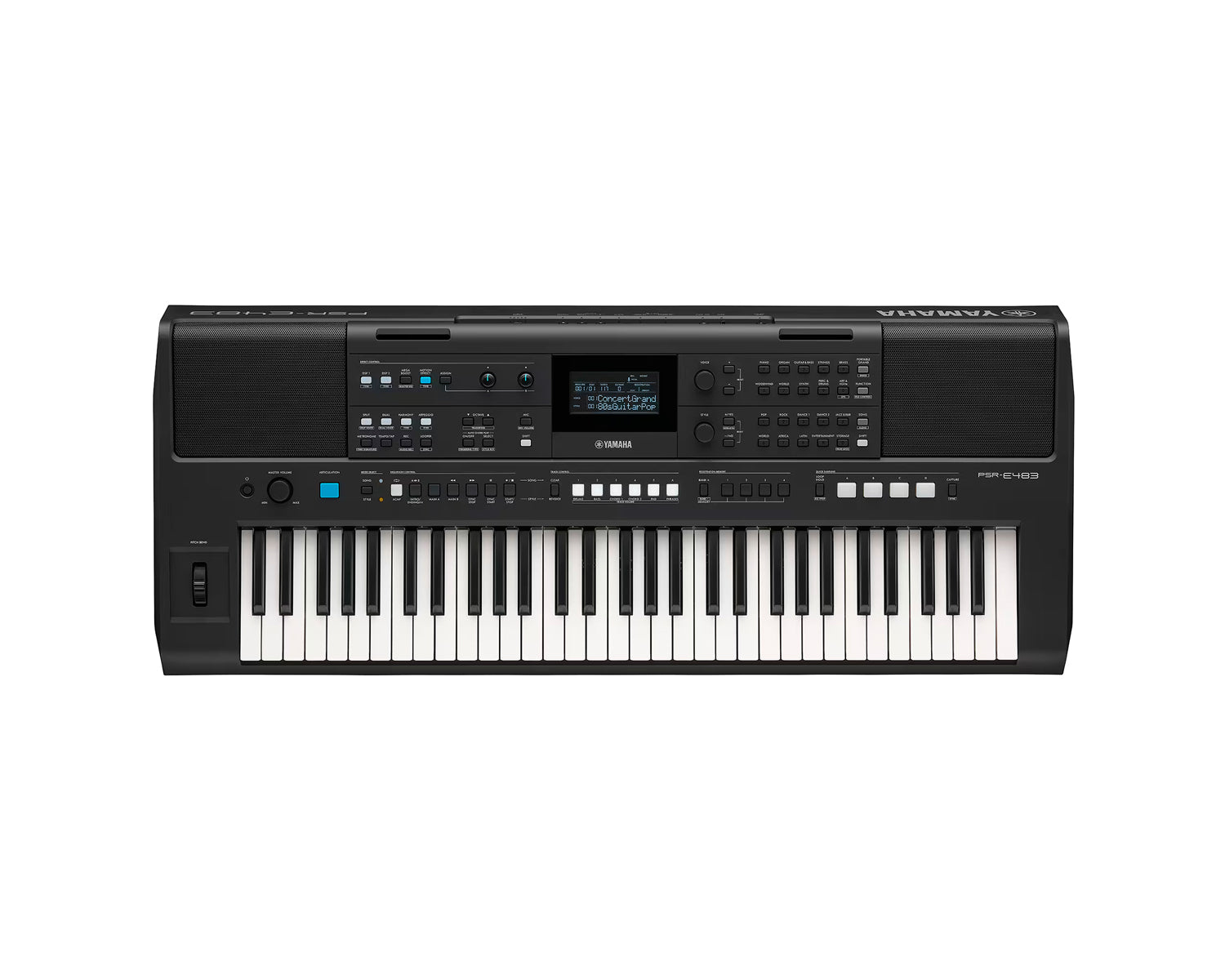 TECLADO YAMAHA CON ADAPTADOR PSR-E483