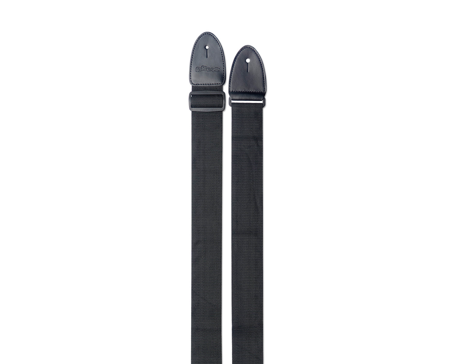 Tahali Stagg SN5BLK/L Correa de Nylon para Guitarra - Negra